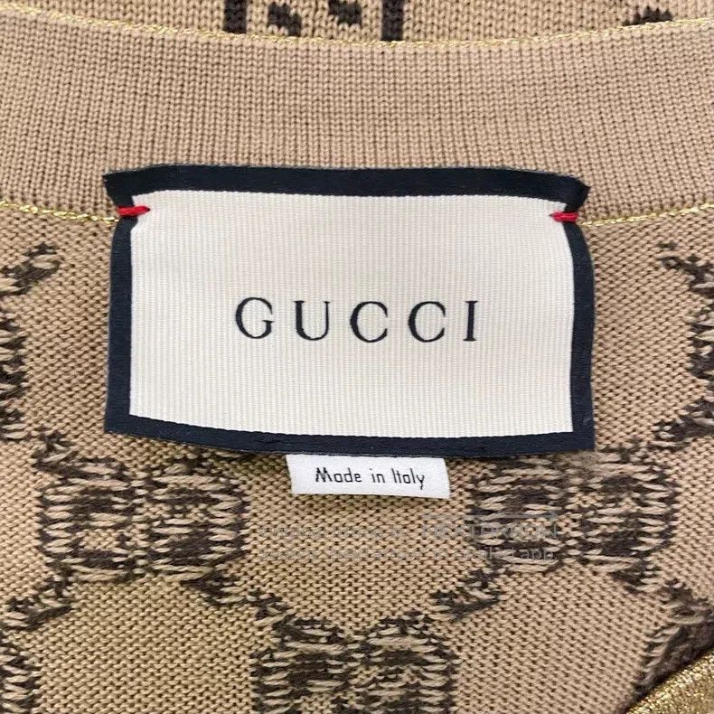 Gucci Gucci Logo full-print V-neck single-breasted long-sleeved Size S / US 4 / IT 40 - 5 Thumbnail
