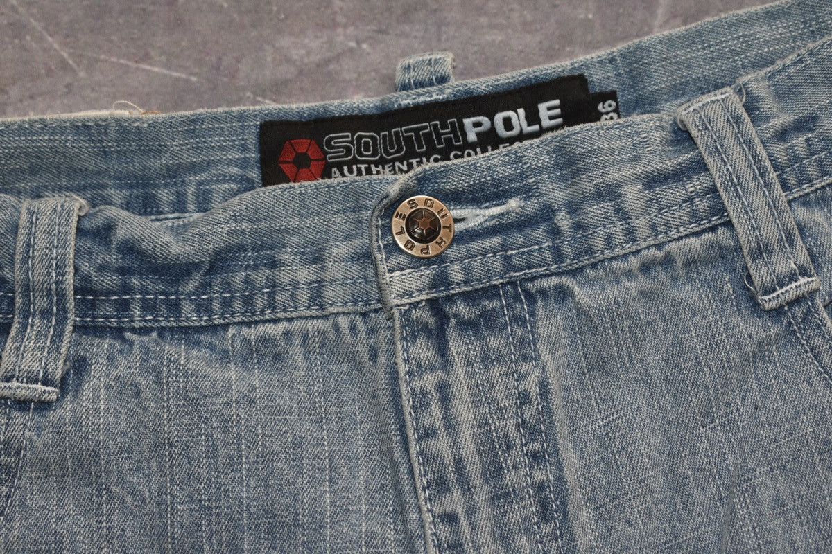 Southpole Vintage Y2K Southpole Jean Shorts (36) Size US 38 / EU 54 - 6 Thumbnail
