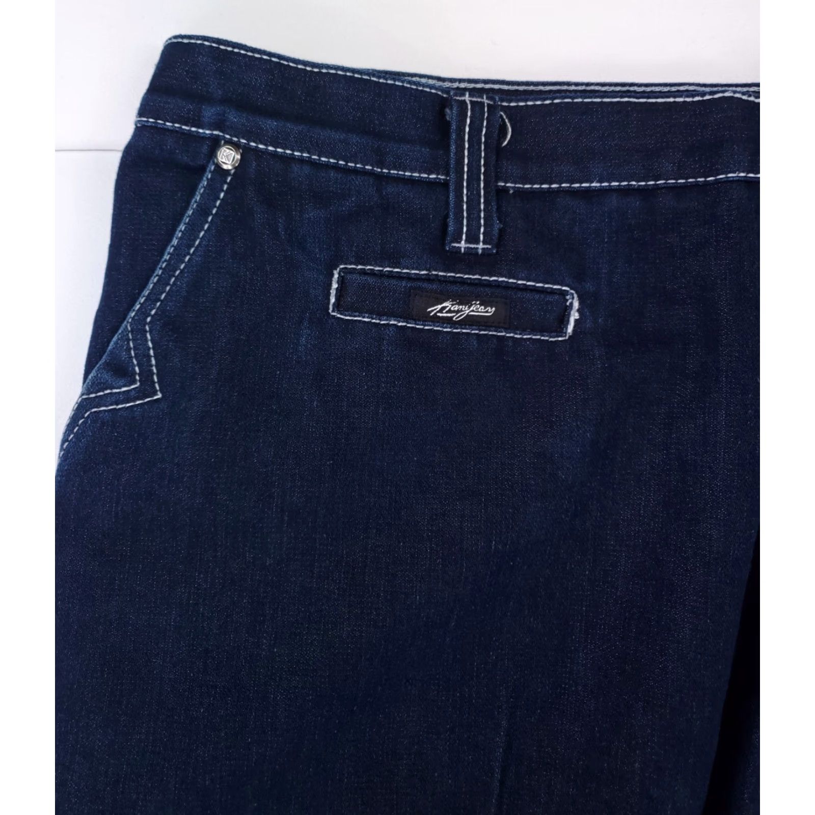 Karl Kani VINTAGE Karl Kani Jeans Dark Blue Baggy Mens 44 x 34 Regular INSEAM 34 Wide-Leg Blue Mens 44 Size US 44 / EU 60 - 3 Thumbnail