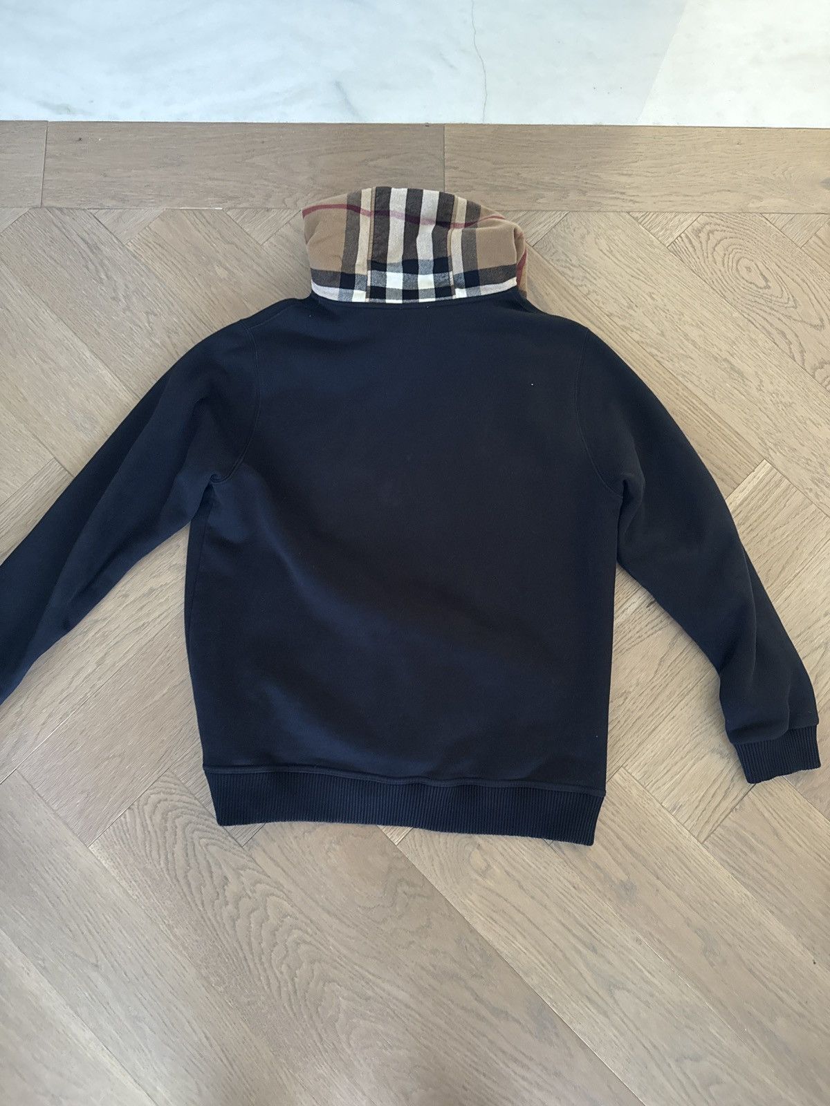 Burberry Burberry black hoodie Size US M / EU 48-50 / 2 - 2 Thumbnail