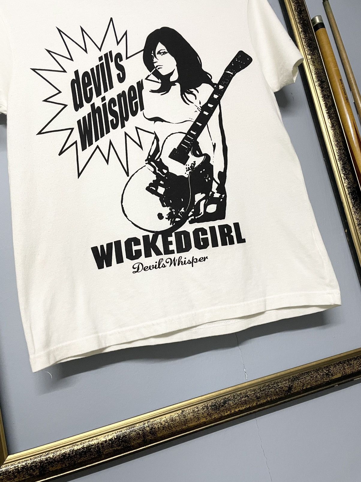Japanese Brand Vintage 90s Japan Designer Freebeat WickedGirl Hysteric Tee Size US S / EU 44-46 / 1 - 4 Thumbnail