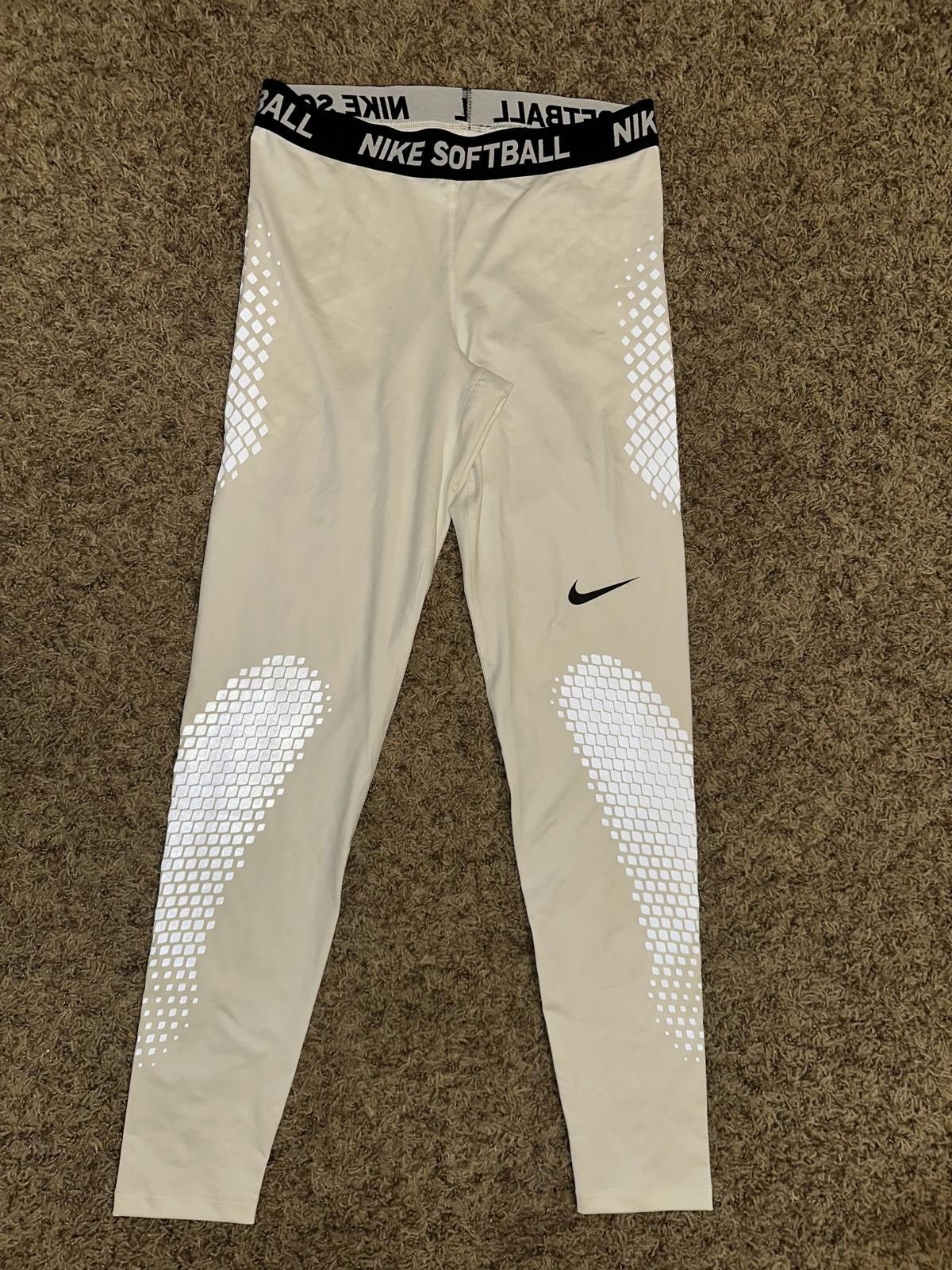 Nike Nike Womens Dri-FIT Vapor Softball Slider Tights Size 36" / US 14 / IT 50 - 1 Thumbnail