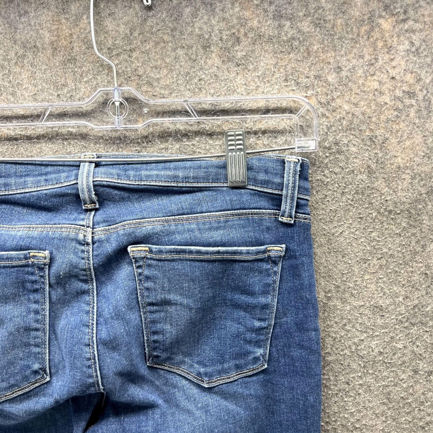 J Brand J Brand Jeans Womens 29 Blue Medium Wash Mid Rise Skinny Slim Fit Denim Pants Size 29" - 6 Thumbnail