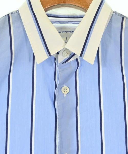 Comme des Garcons SHIRT Shirt Striped Switching Short Sleeve Size US S / EU 44-46 / 1 - 5 Thumbnail
