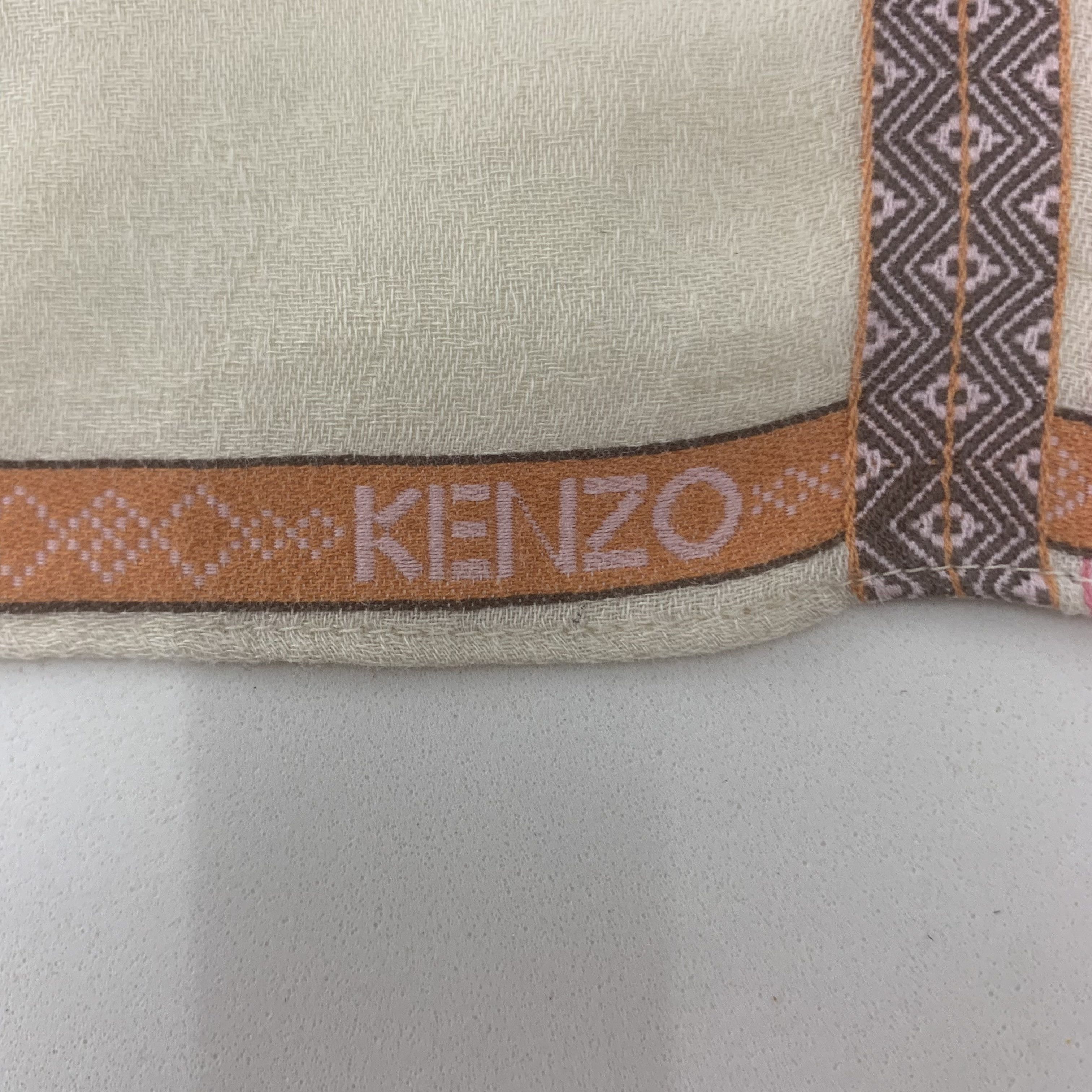 Kenzo Kenzo Handkerchief Bandana Neckerchief Pocket Square Size ONE SIZE - 4 Thumbnail