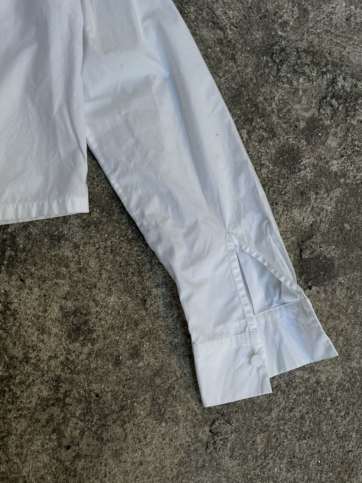 Fendi Fendi | White Crop Shirt Size S / US 4 / IT 40 - 7 Thumbnail