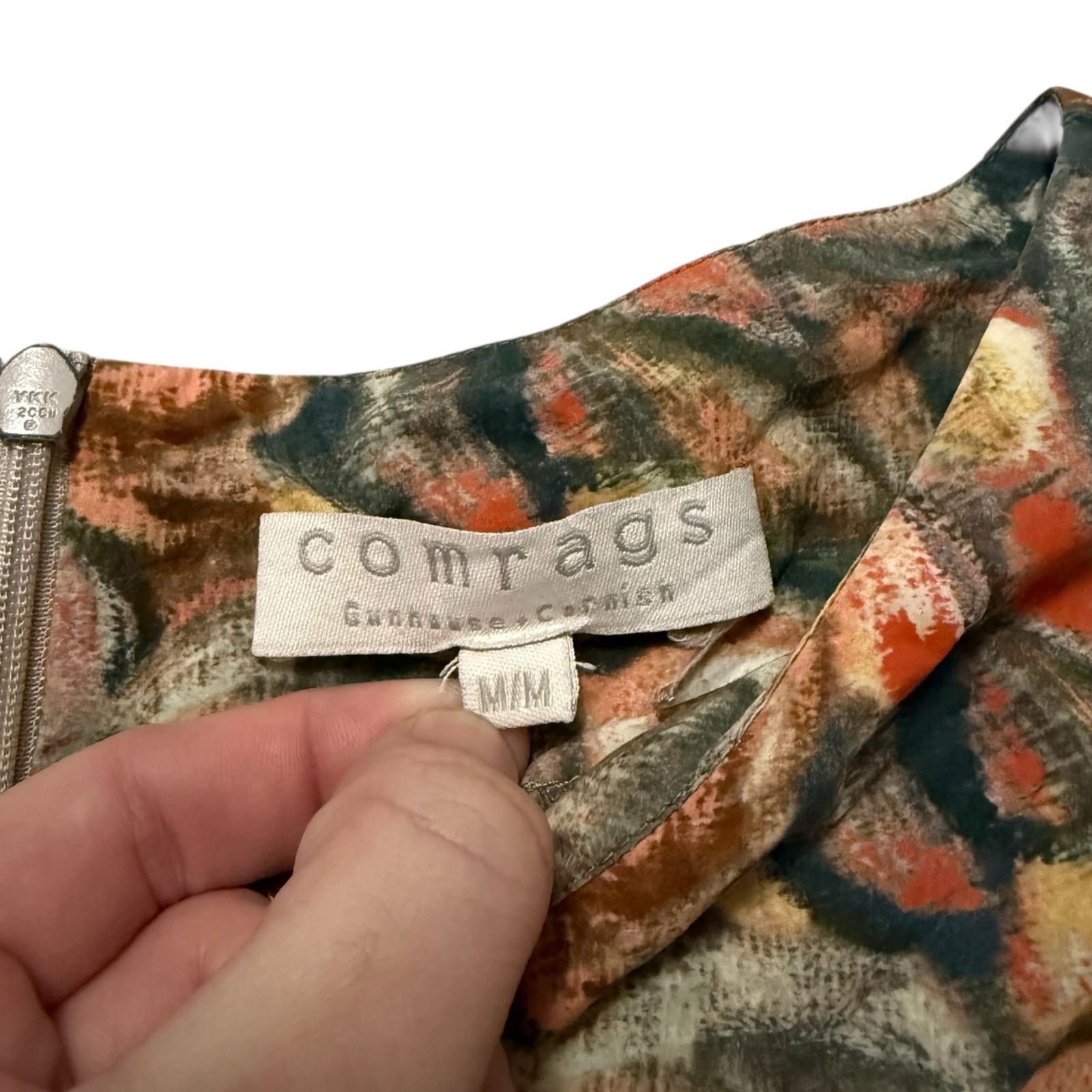 Other Comrags Sleeveless Dress Cotton Multicolor Artsy Size Medium Size M / US 6-8 / IT 42-44 - 3 Thumbnail
