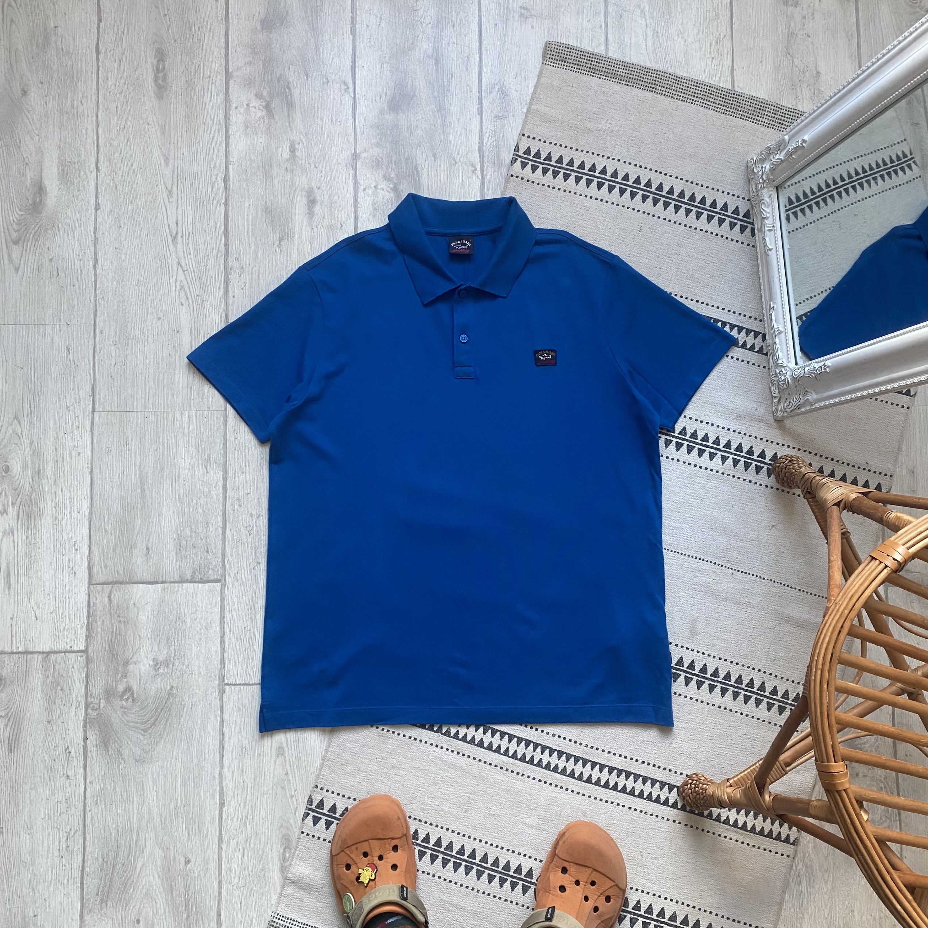 Paul & Shark 🦈 Luxury Paul & Shark yachting polo t-shirt Size US L / EU 52-54 / 3 - 1 Thumbnail