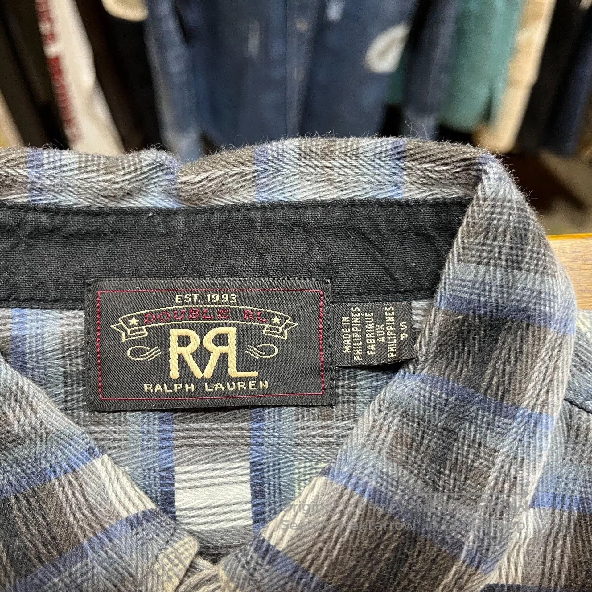RRL Ralph Lauren RRL Double RL Check Shirt. Size US S / EU 44-46 / 1 - 4 Thumbnail