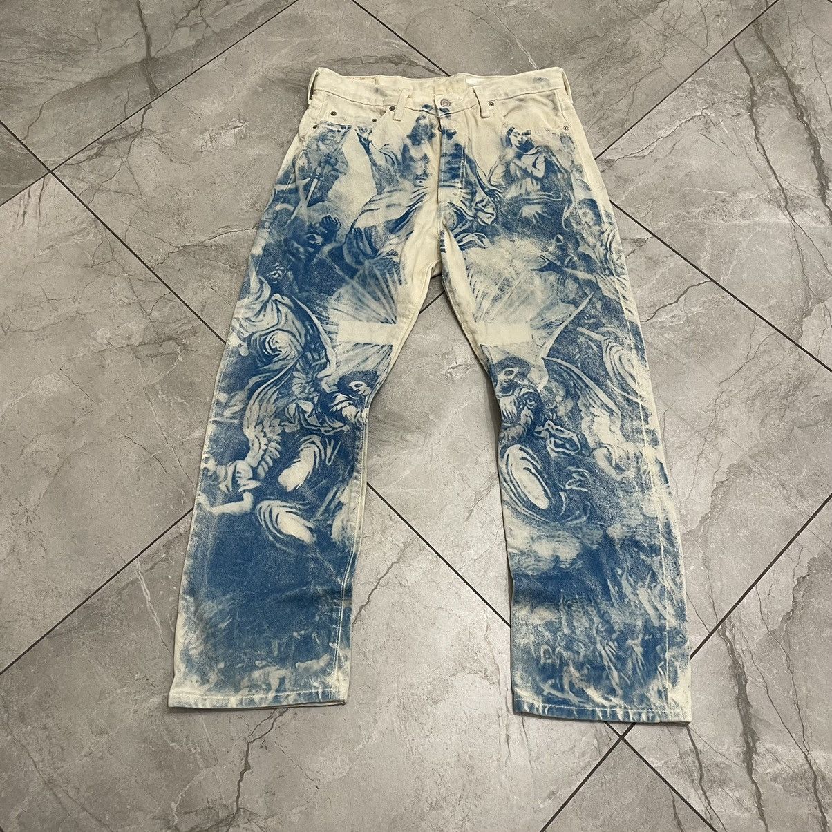 Custom × Levi's × Streetwear Levis jeans 501 34x30 Custom