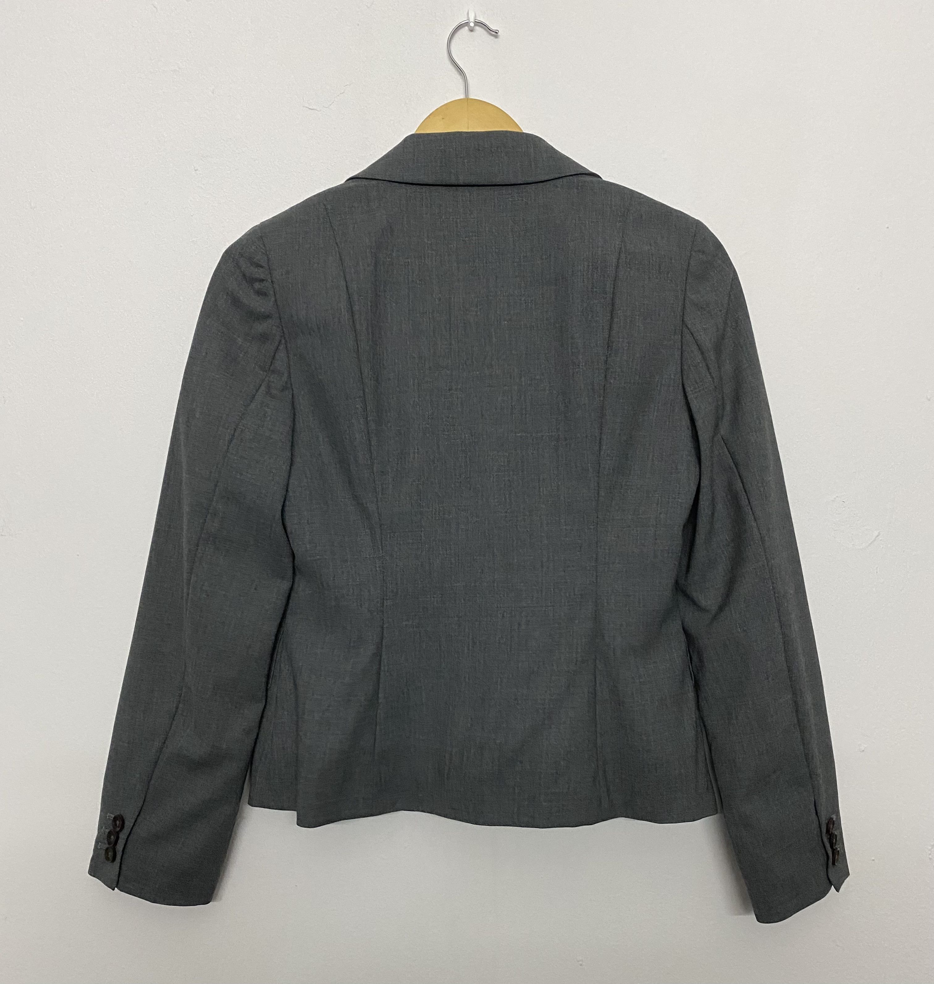 Margaret Howell Margaret Howell Single Button Blazer Charcoal Grey Size II Size S / US 4 / IT 40 - 2 Thumbnail