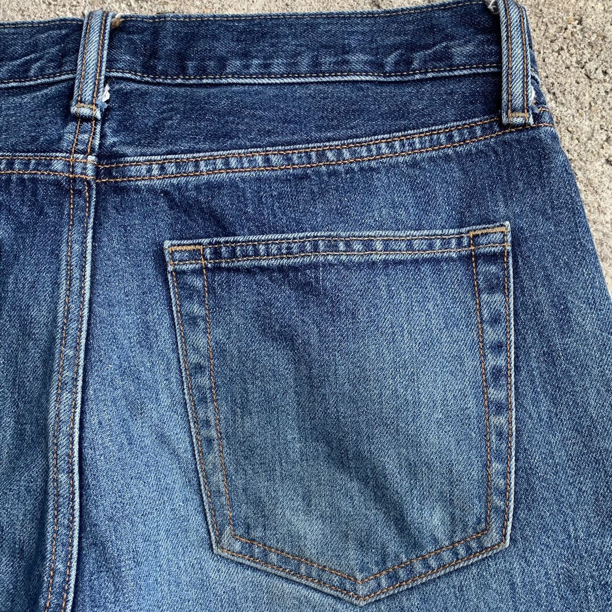 Japanese Brand Vintage Y2K Uniqlo Blue Denim Jeans Denim W31 Size US 31 - 14 Thumbnail