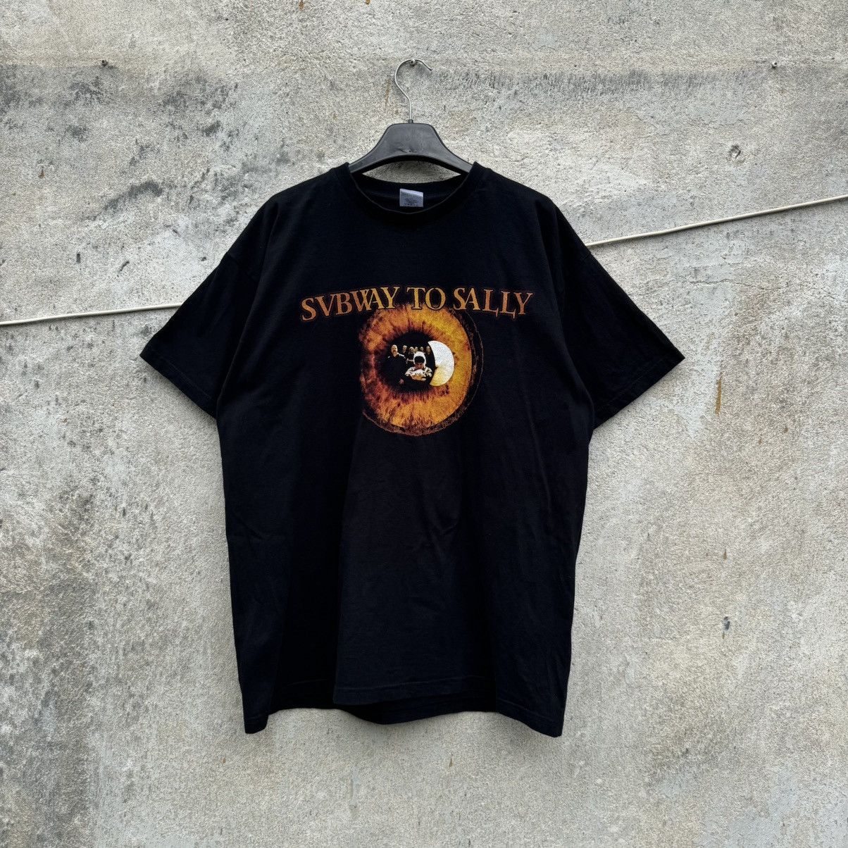 Band Tees 2007 Subway to Sally Bastard Tee German Thrash Metal Band Size US L / EU 52-54 / 3 - 2 Thumbnail