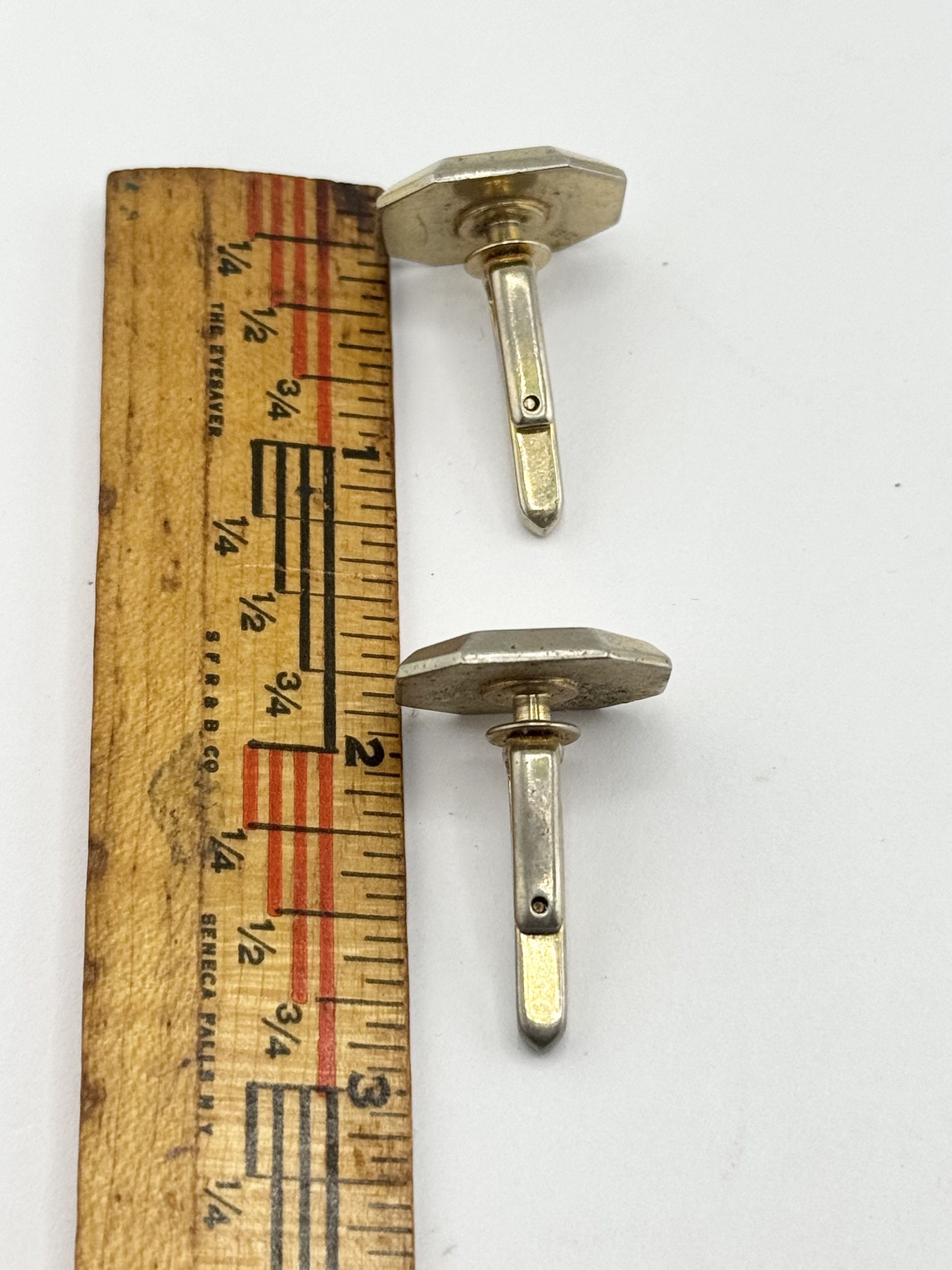 Vintage Vintage gold tone cuff links Size ONE SIZE - 3 Thumbnail