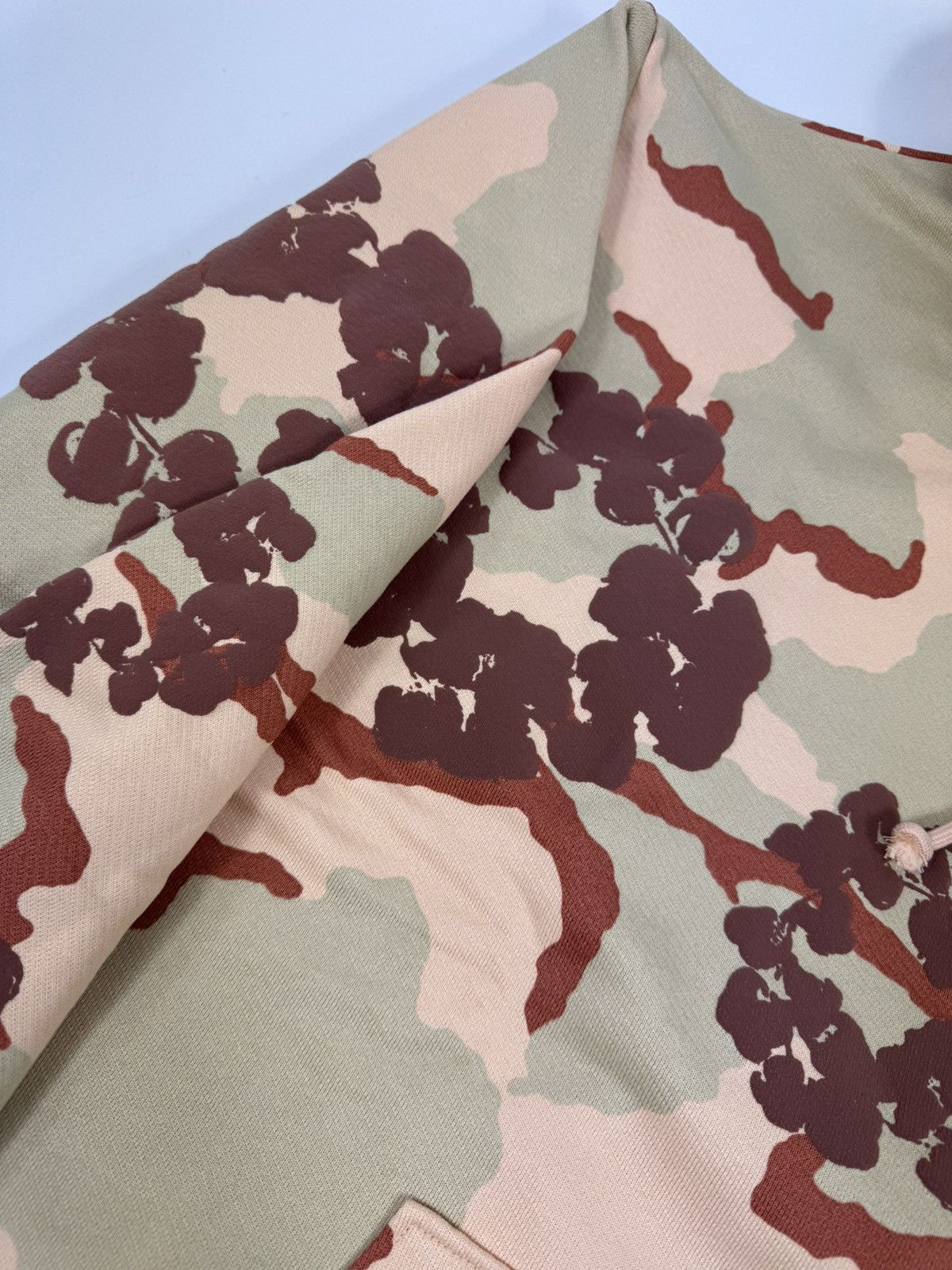 DENIM TEARS Tan Camouflage Zip Hoodie Size US L / EU 52-54 / 3 - 5 Thumbnail