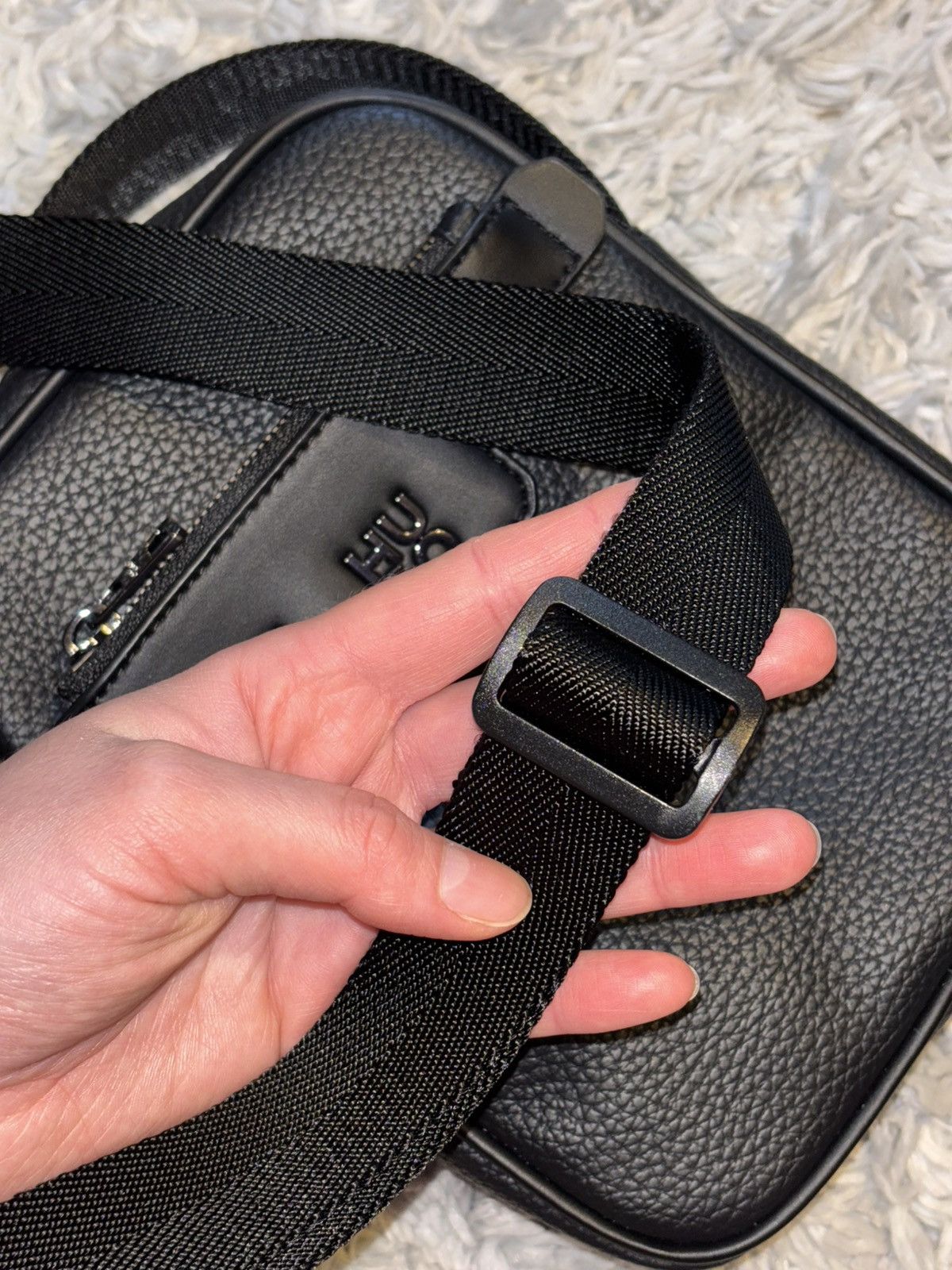 Hugo HUGO Hugo Boss Black Crossbody/Reporter Bag Size ONE SIZE - 5 Thumbnail