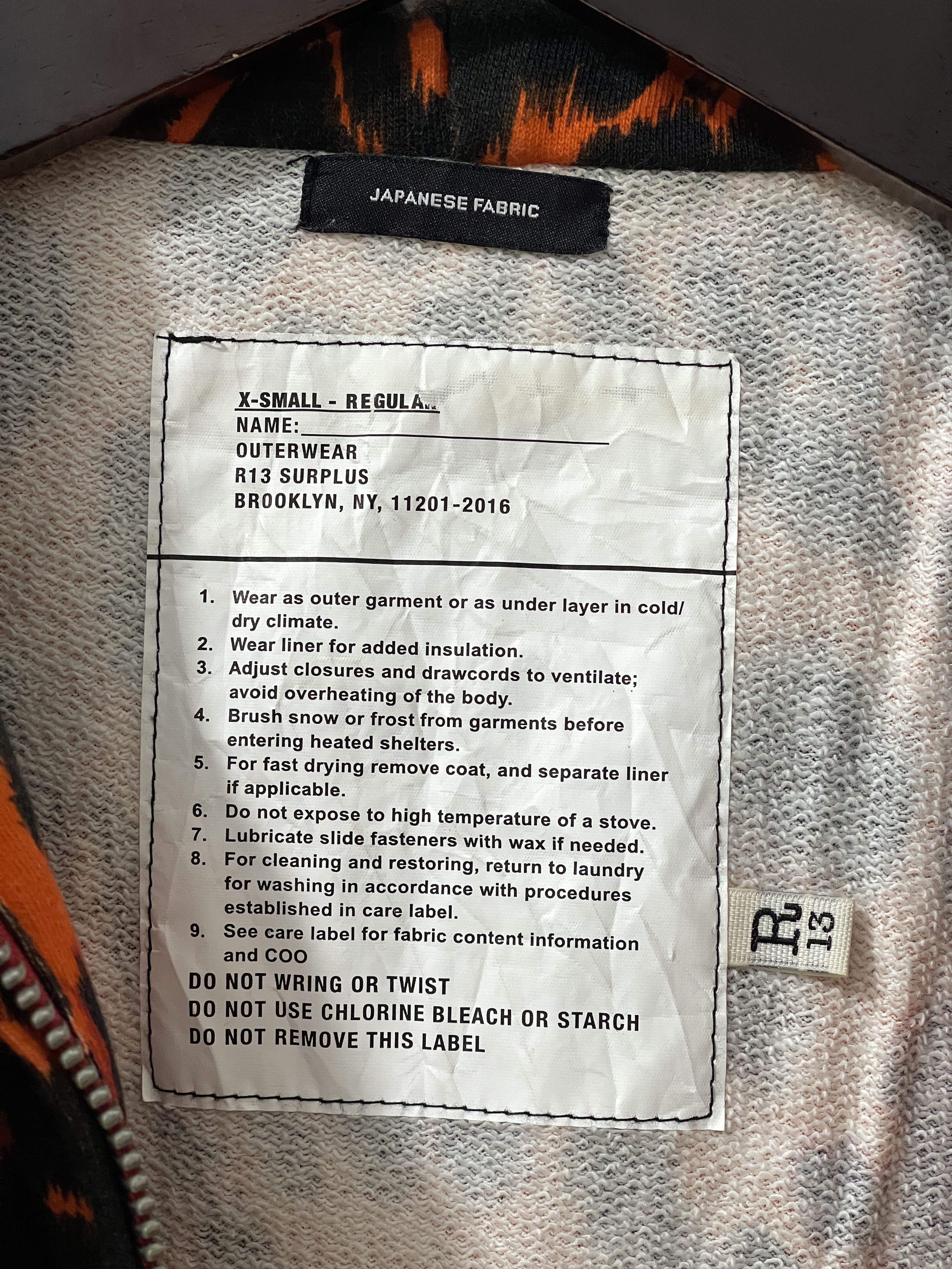 R13 R13 Japan Archive Unfinished Y2k Jacket Size US XL / EU 56 / 4 - 7 Thumbnail