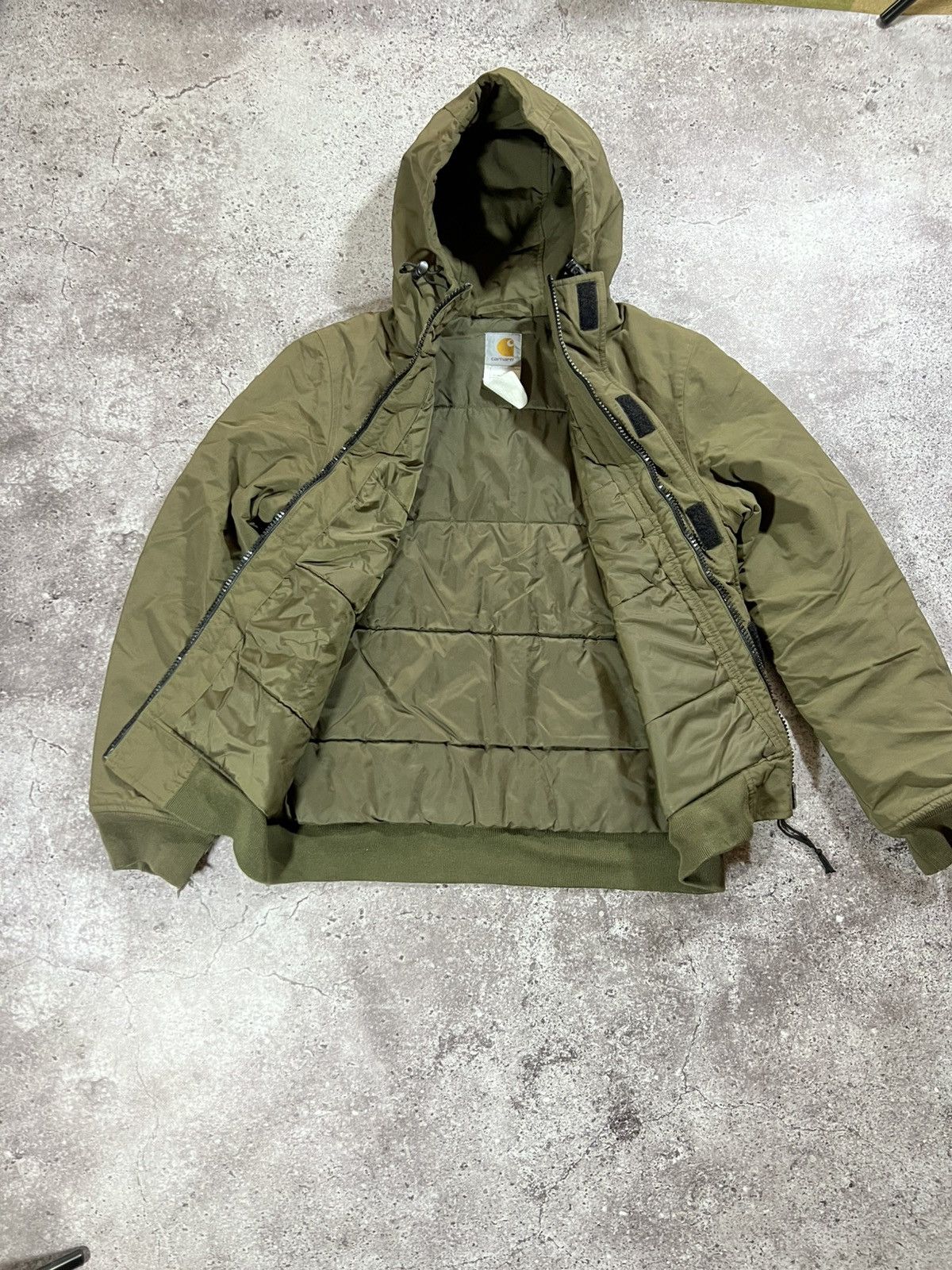 Carhartt Vintage Y2k distressed Faded carhartt bomber Lined Jacket Size US S / EU 44-46 / 1 - 6 Thumbnail