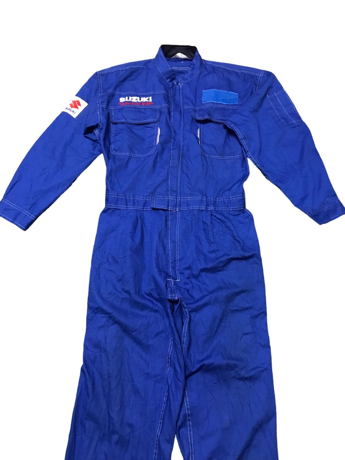 Japanese Brand 🔥🔥BEST OFFER🔥🔥 Suzuki Technical Staff Overall Workers Size L Size US 33 - 3 Thumbnail