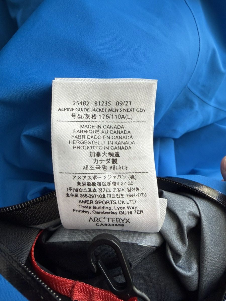 Arc'teryx Arcteryx Pro Alpine Guide Jacket Next Gen Size US L / EU 52-54 / 3 - 5 Thumbnail