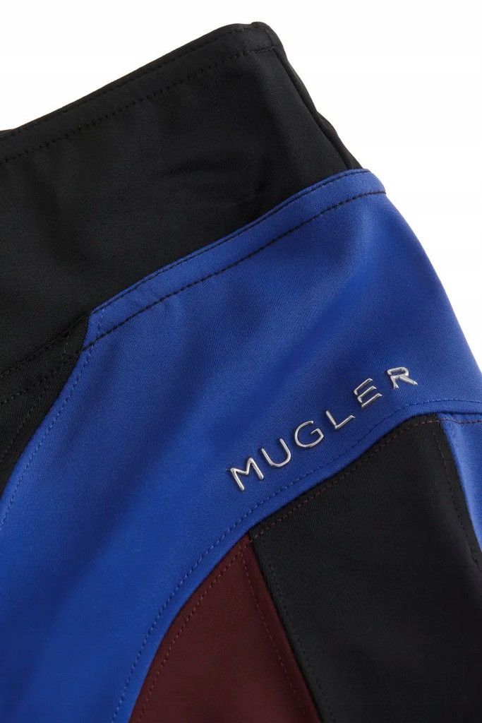Mugler Mugler x H&M Spiral-Paneled Jersey Leggings Size 27" / US 4 / IT 40 - 7 Thumbnail