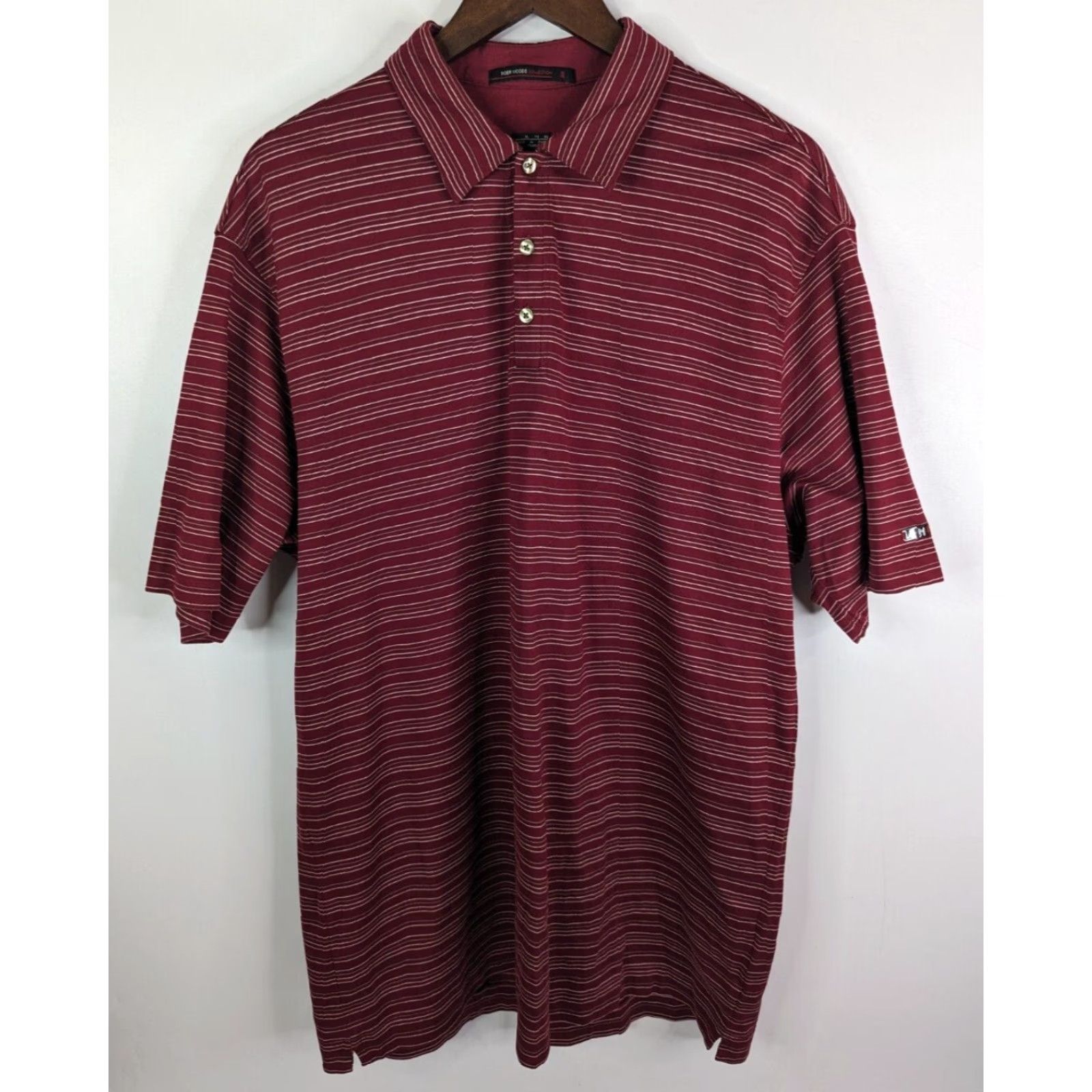 Vintage Tiger Woods Collection Polo Shirt XL Maroon Nike Fit Dry Golf Men Shirt XL Red Nike Dri-Fit Logo 267946-677 Size US XL / EU 56 / 4 - 2 Thumbnail