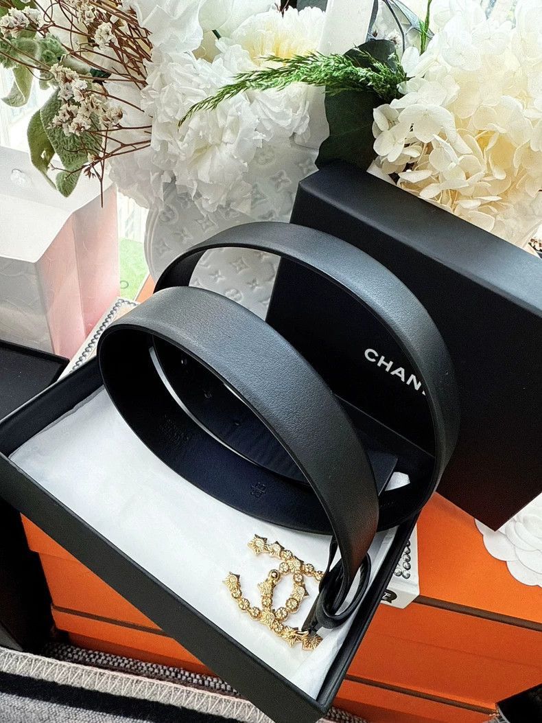 Chanel Chanel White Star Pearl CC Belt Size ONE SIZE - 6 Thumbnail