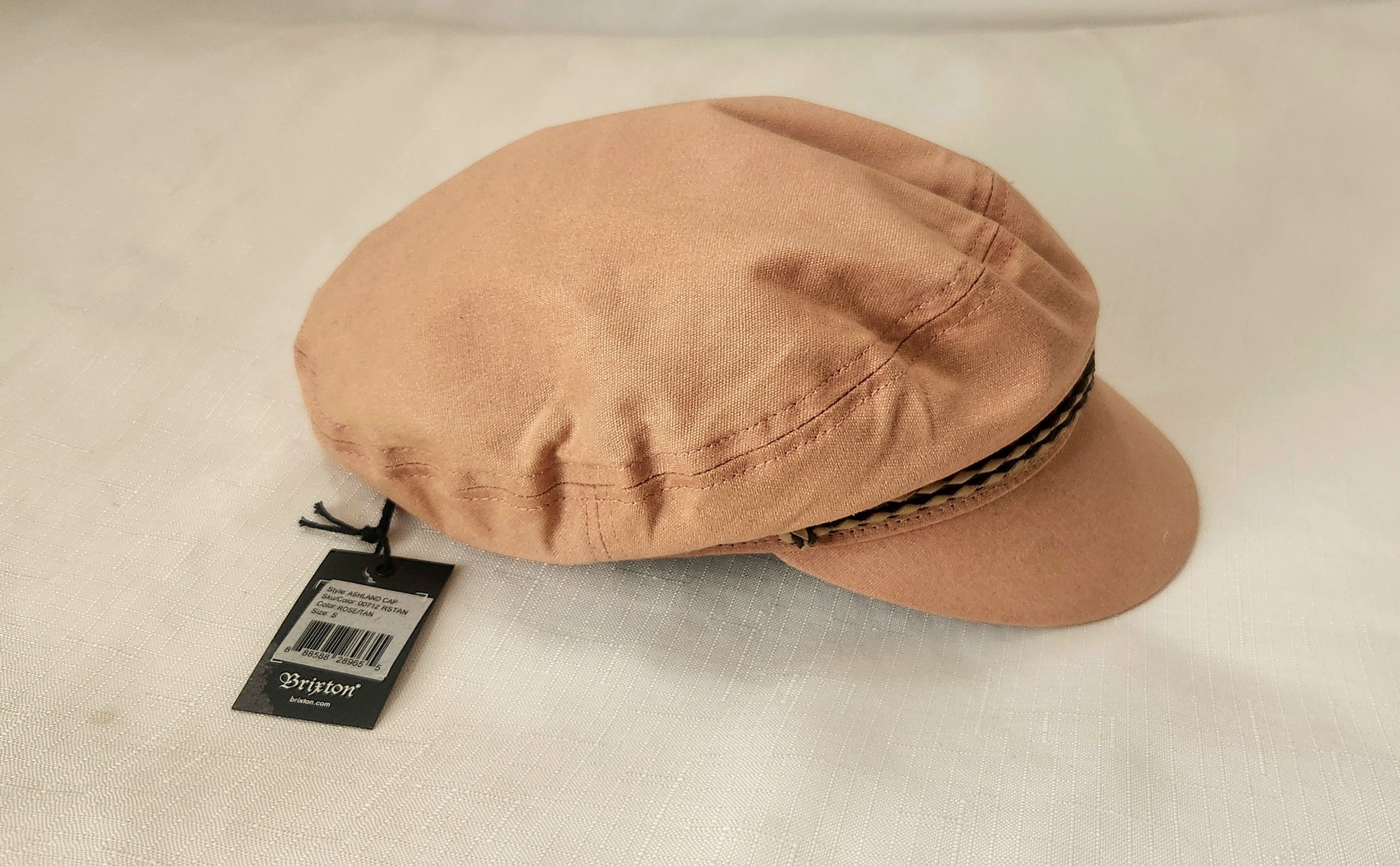 Brixton Brixton NWT New with Tags Ashland Cap Fisherman Rose/Tan S Size ONE SIZE - 3 Thumbnail