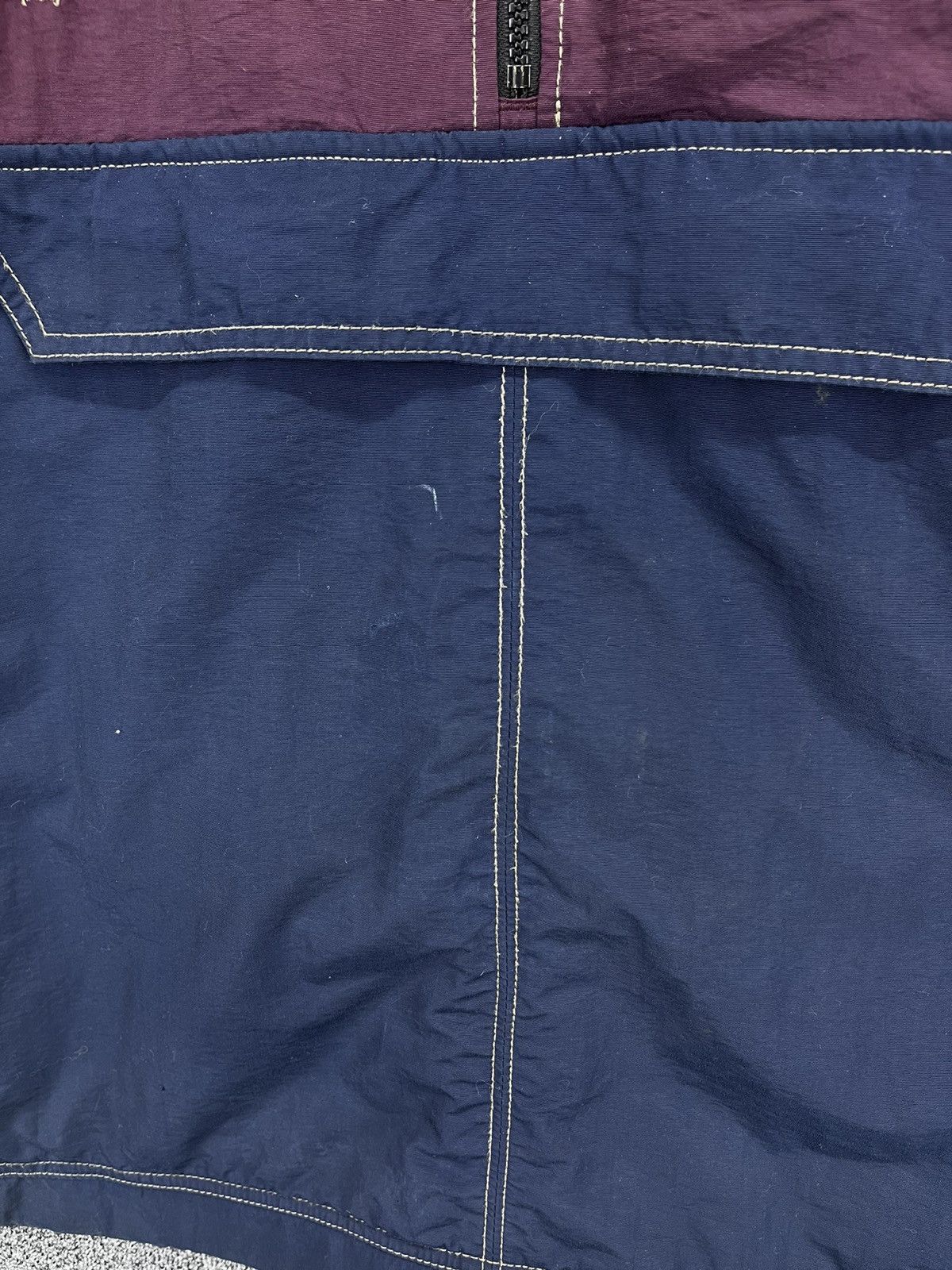 Columbia × Vintage Vintage Columbia Rare Hooded Half Zipper Anorak Size US L / EU 52-54 / 3 - 9 Thumbnail