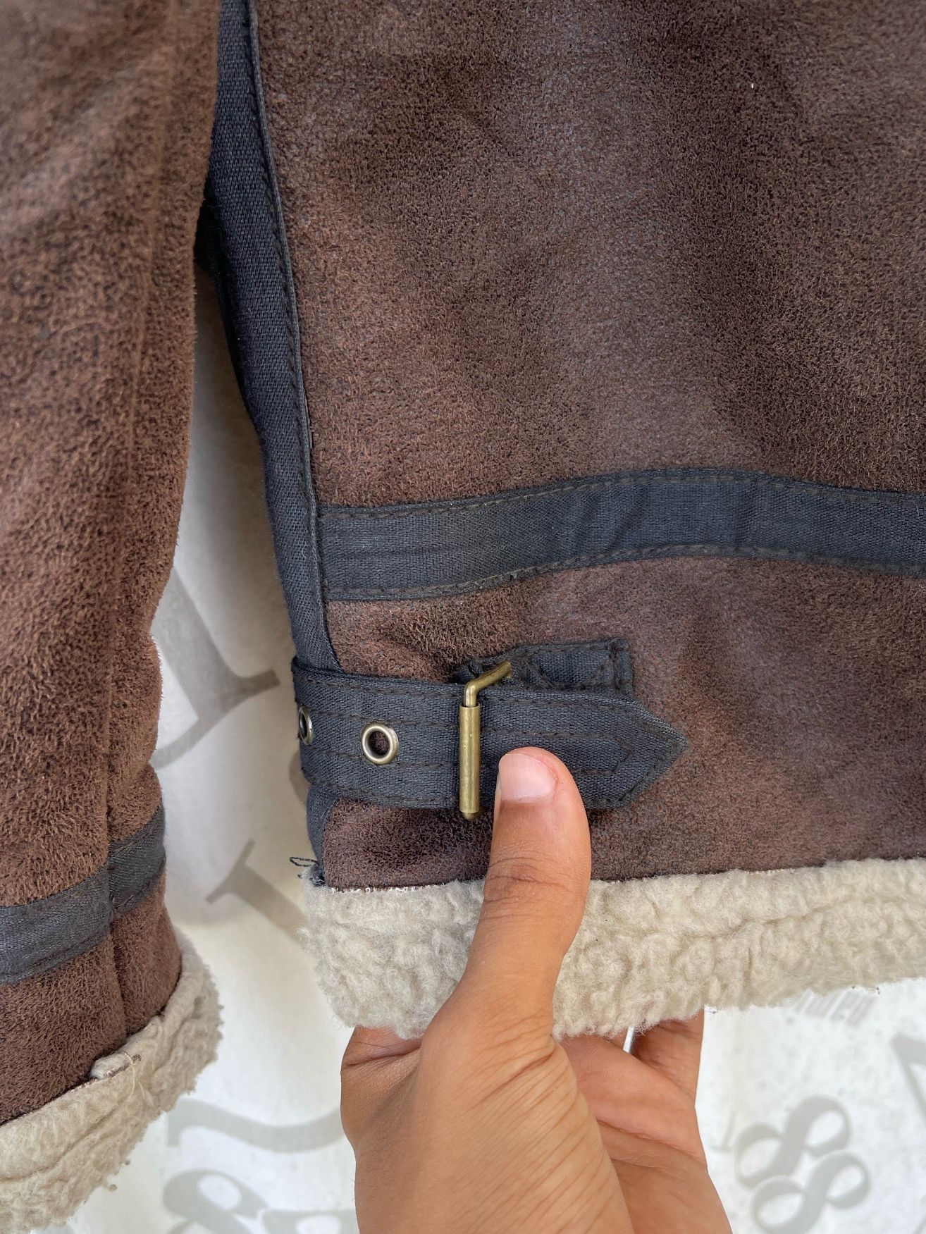 Alpha Industries 🔥ALPHA INDUSTRIES B-3 SHERPA MOD BOMBER JACKET Size US M / EU 48-50 / 2 - 15 Thumbnail
