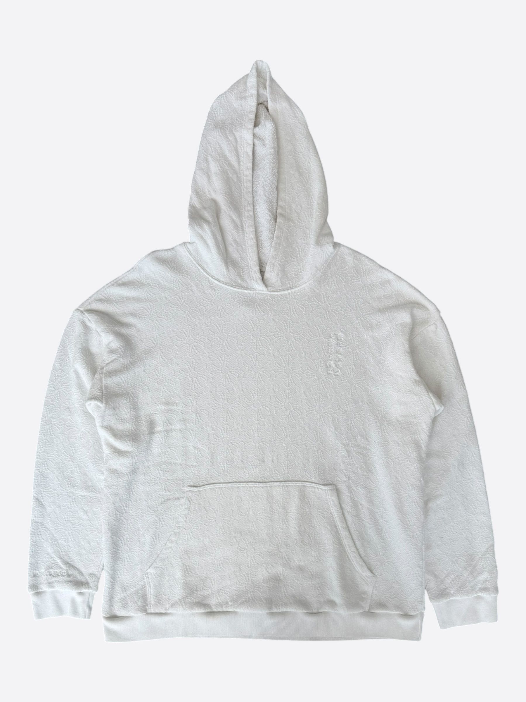 Chrome Hearts Chrome Hearts White Cross Jacquard Embroidered Hoodie Size US M / EU 48-50 / 2 - 1 Thumbnail