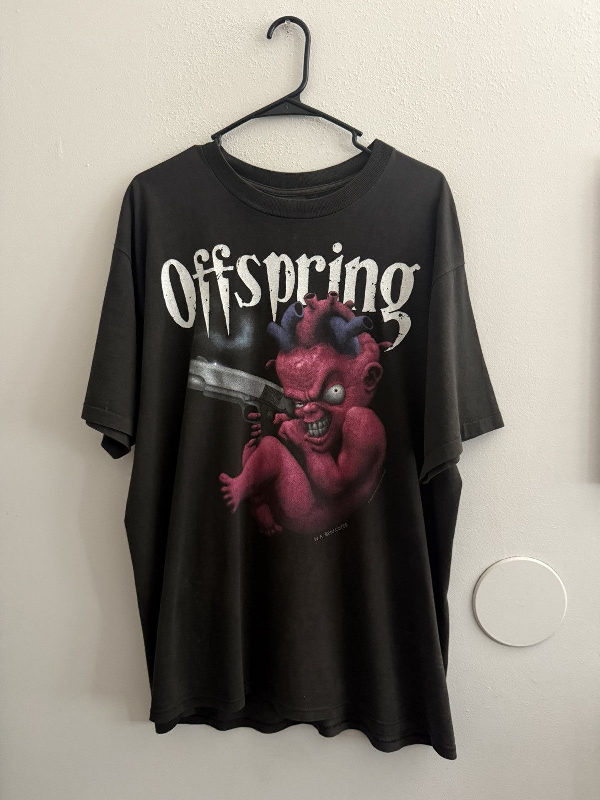 Brockum Vintage Offspring 1994 Devil Baby Shirt Size US XL / EU 56 / 4 - 1 Thumbnail