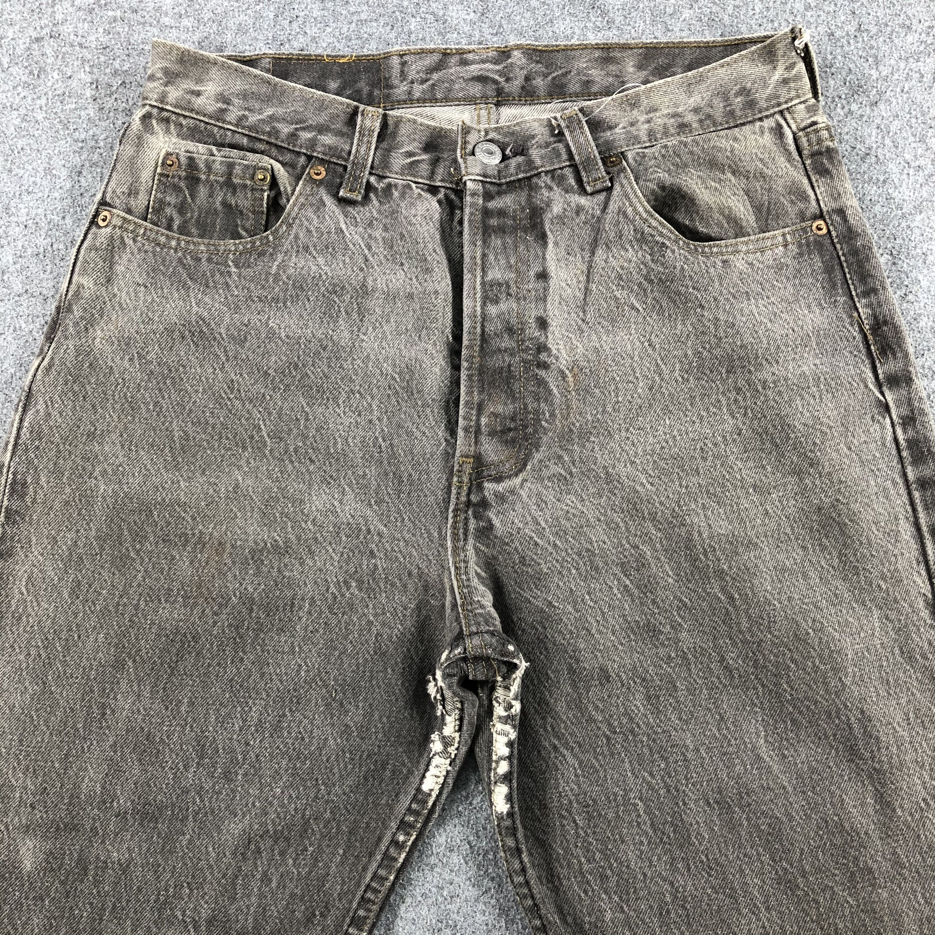 Levi's Vintage 90s Levis 501 Earth Tone Jeans-J1473 Size US 30 / EU 46 - 3 Thumbnail