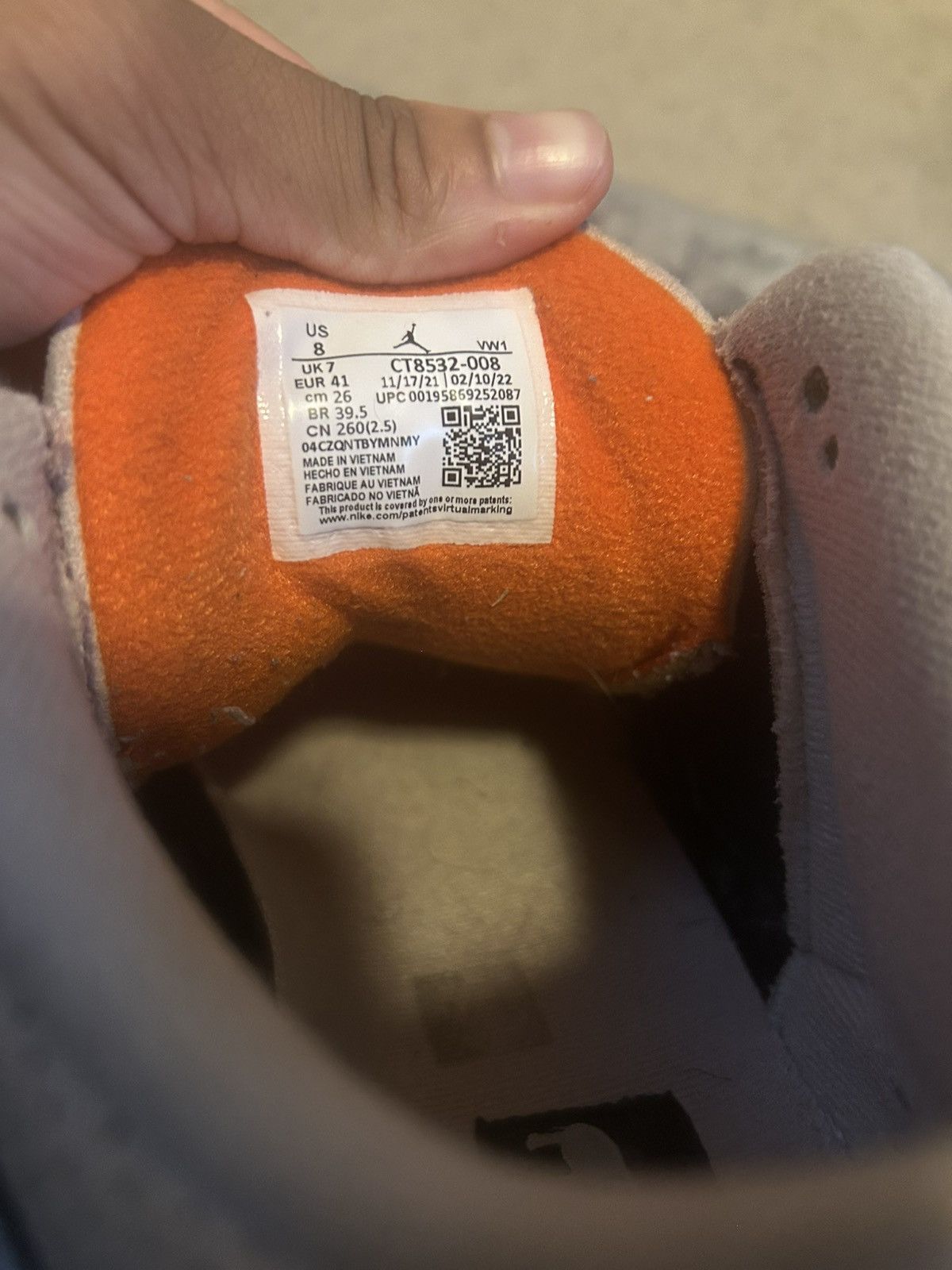 Jordan Brand × Nike Jordan 3 Dessert Elephant Size US 8 / EU 41 - 6 Thumbnail