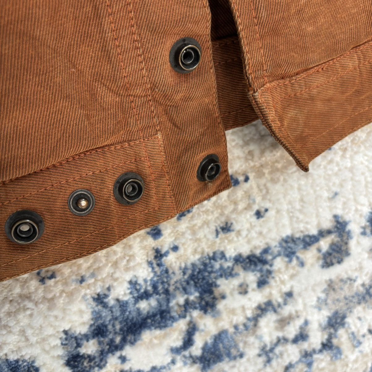 Japanese Brand Vintage 291295 Homme Metal Button Denim Jacket Size US S / EU 44-46 / 1 - 11 Thumbnail