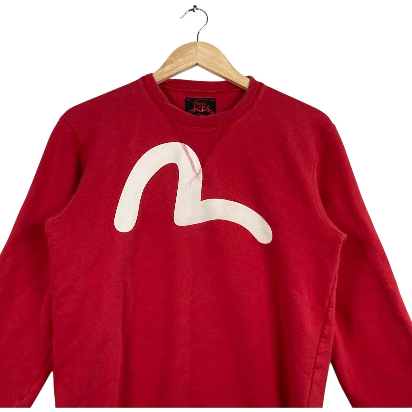 Evisu Vintage Evisu Large Chest Logo Pullover Crewneck M Size US M / EU 48-50 / 2 - 2 Thumbnail