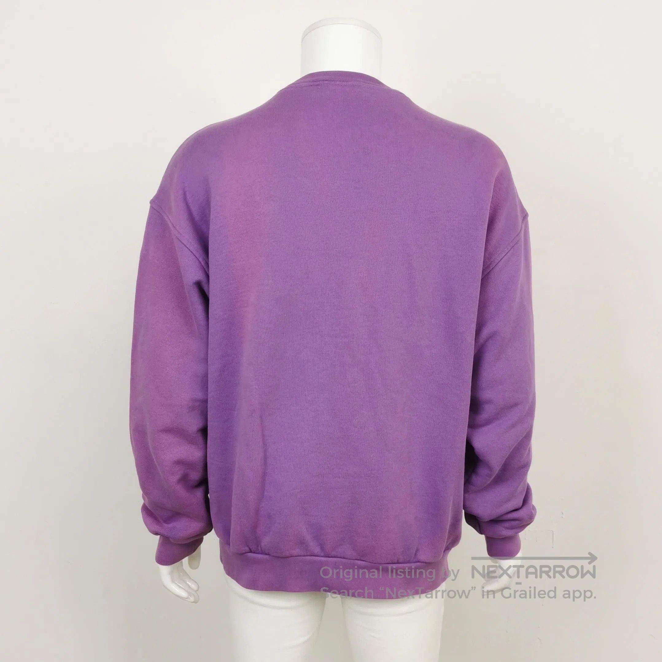 Acne Studios Cotton Logo Crewneck Sweatshirt S.