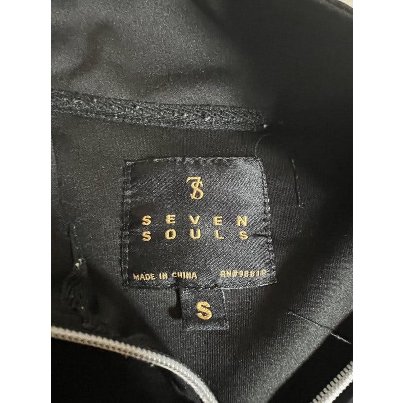 Brave Soul Grey patterned zip up Size US S / EU 44-46 / 1 - 3 Thumbnail