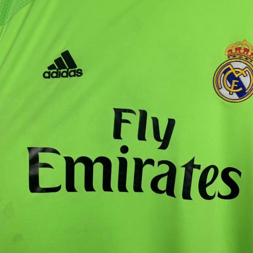 Adidas Vintage adidas Real madrid soccer jersey away green rare L Size US L / EU 52-54 / 3 - 18 Thumbnail