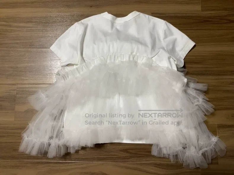 Comme des Garcons Comme Des Garcons White vintage gauze top Size S / US 4 / IT 40 - 2 Thumbnail