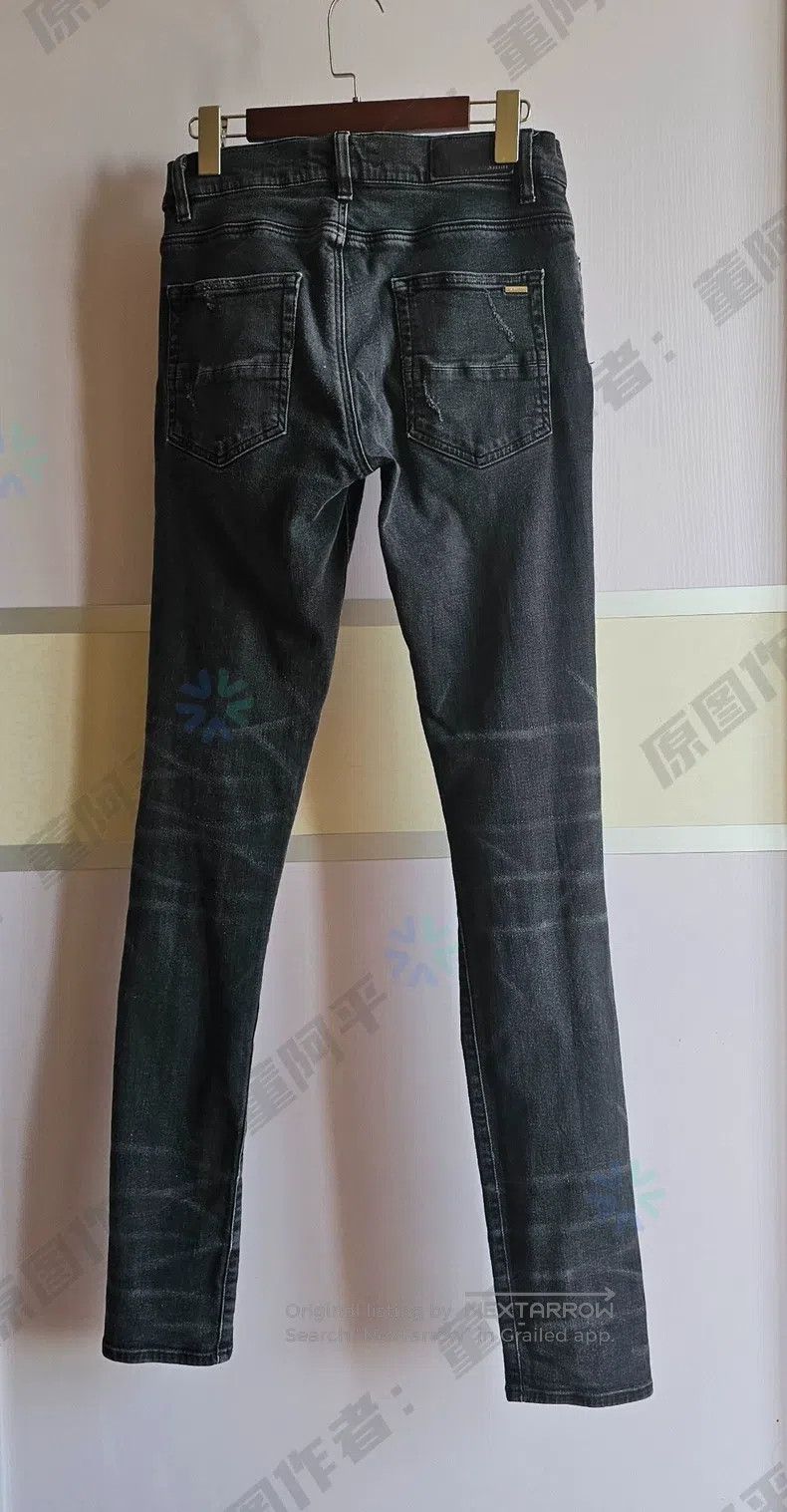 Amiri Amiri Size 30 Black hole-ridden jeans Size US 30 / EU 46 - 4 Thumbnail
