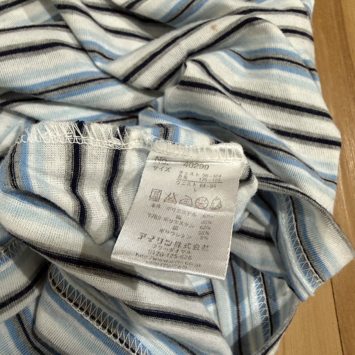 Yohji Yamamoto Sacsny y'saccs stripe pocket polo t-shirt Size US L / EU 52-54 / 3 - 9 Thumbnail