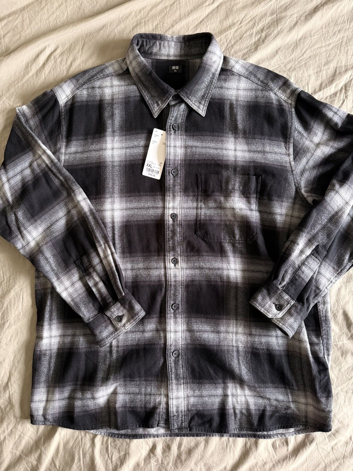Uniqlo Men’s Uniqlo Flannel Checks Shirt Sz XXL NWT Size US XXL / EU 58 / 5 - 1 Thumbnail
