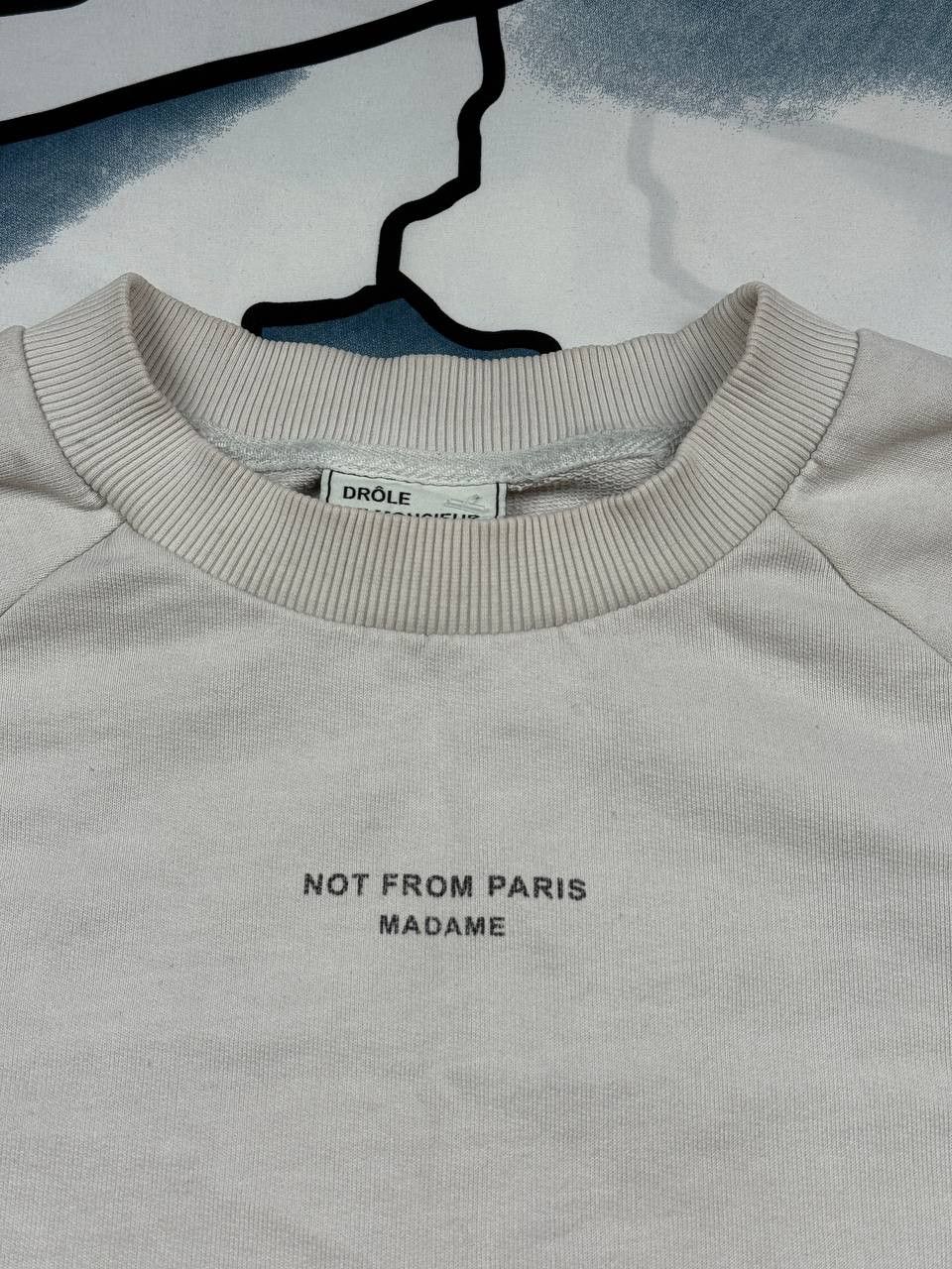 Drole De Monsieur Drole De Monsieur Not From Paris Madame sweatshirt Size L Size US L / EU 52-54 / 3 - 2 Thumbnail