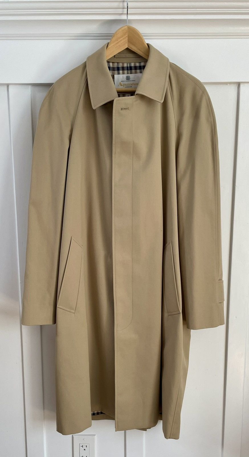 Aquascutum × Supreme Aquascutum X Supreme Single Breasted Trench Coat Size US M / EU 48-50 / 2 - 2 Thumbnail