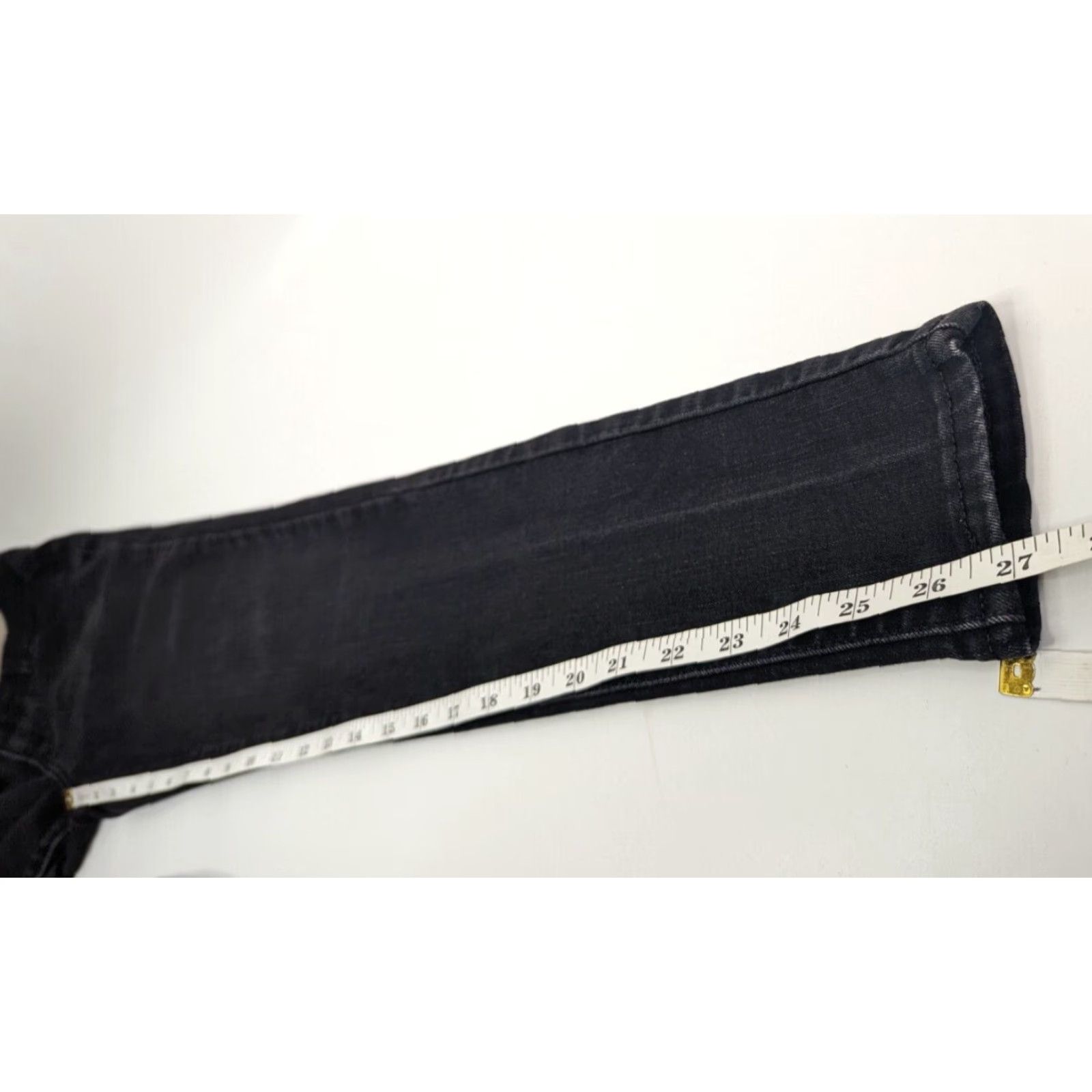 Levi's Levi's Jeans 720 Women 26x28 Black High Rise Super Skinny Stretch Casual Pants Size 26" / US 2 / IT 38 - 6 Thumbnail