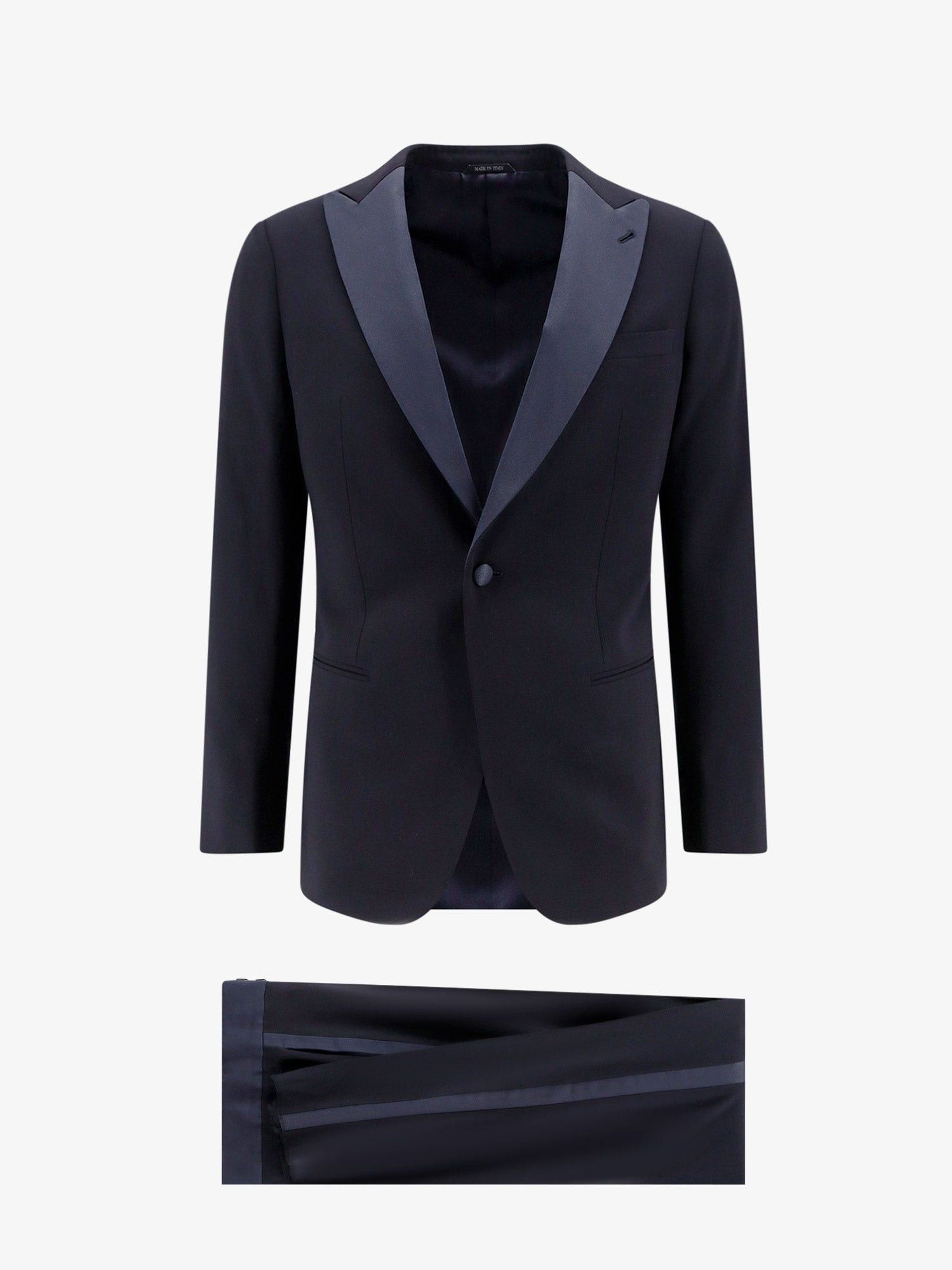 image of Giorgio Armani Tuxedo Man Blue Suits, Men's (Size XL)