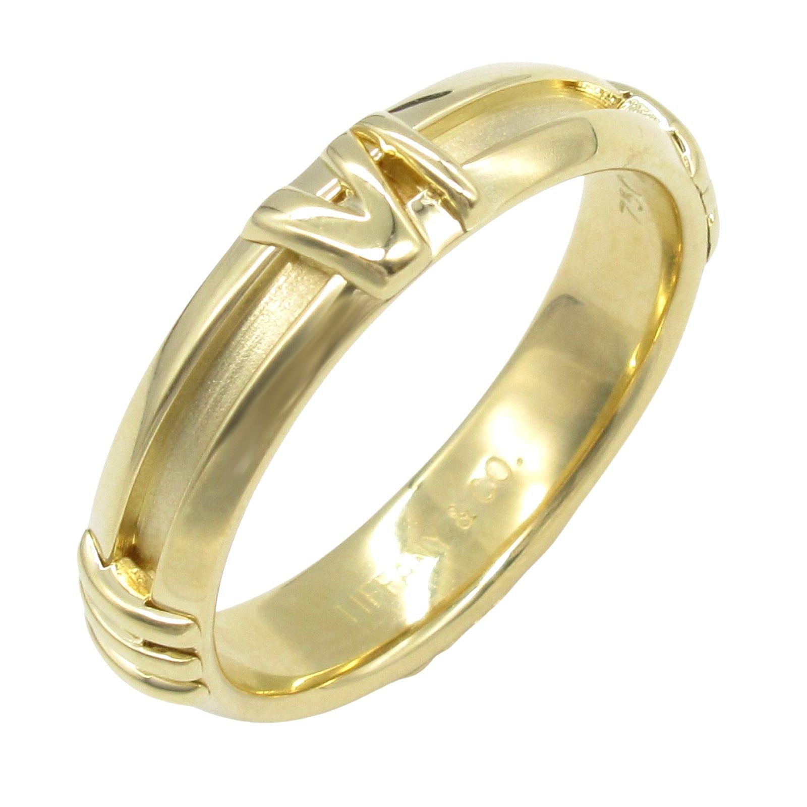 Tiffany & Co. Tiffany Co Atlas Ring K18 (Yellow Gold) Gold Size ONE SIZE - 1 Thumbnail