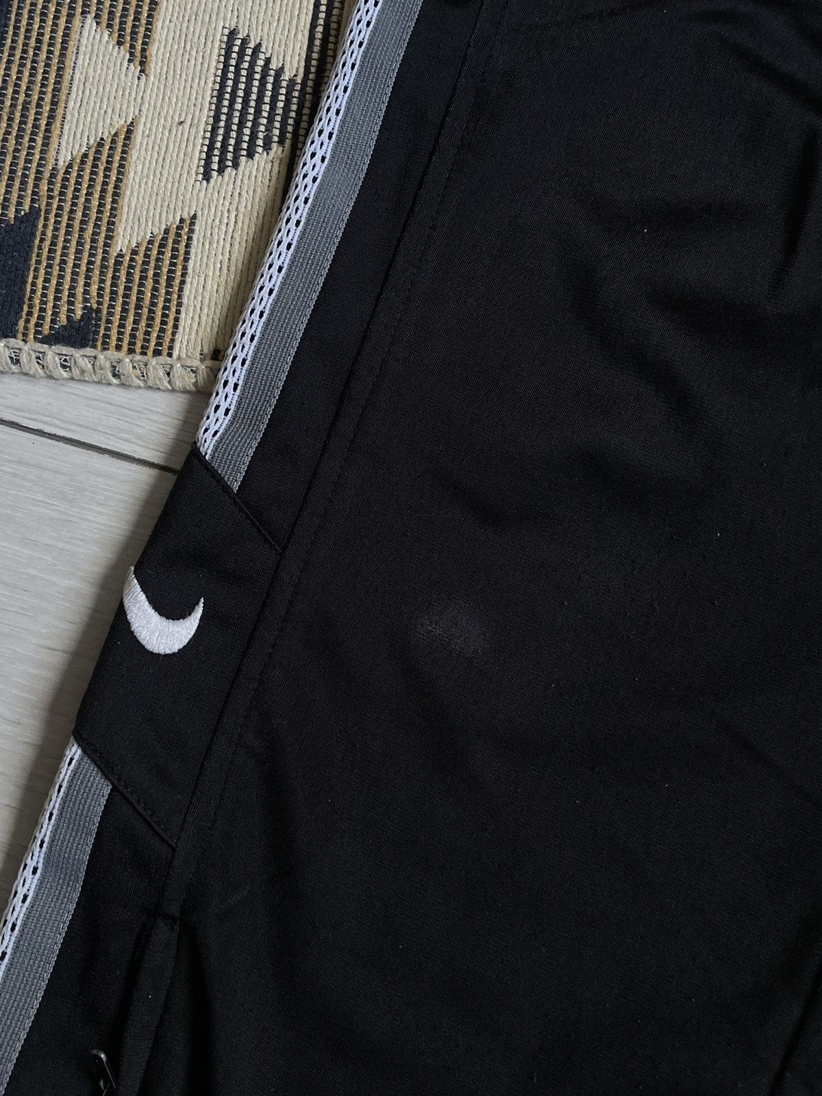 Nike × Vintage Vintage 90’s Nike Swoosh Drill Pants Size US 34 / EU 50 - 8 Thumbnail
