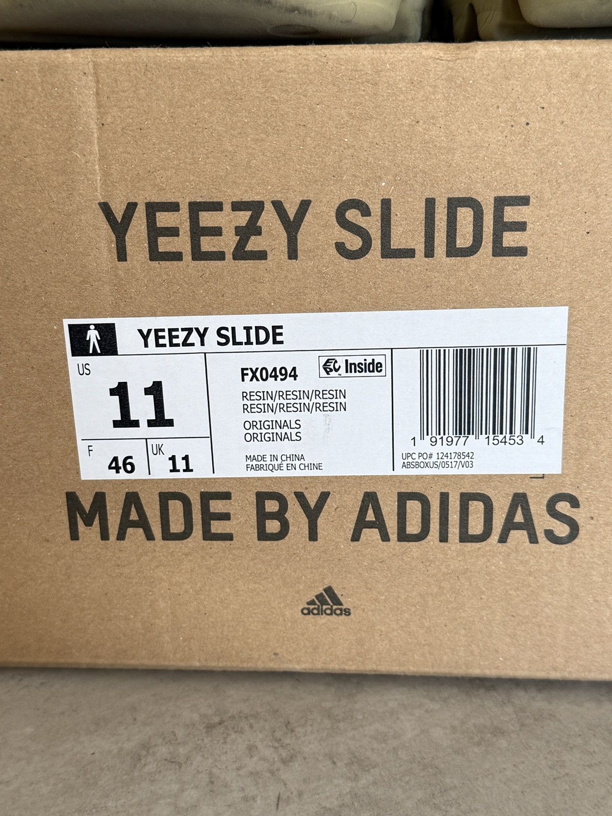Adidas × Kanye West Yeezy Slides Resin Size US 11 / EU 44 - 8 Thumbnail